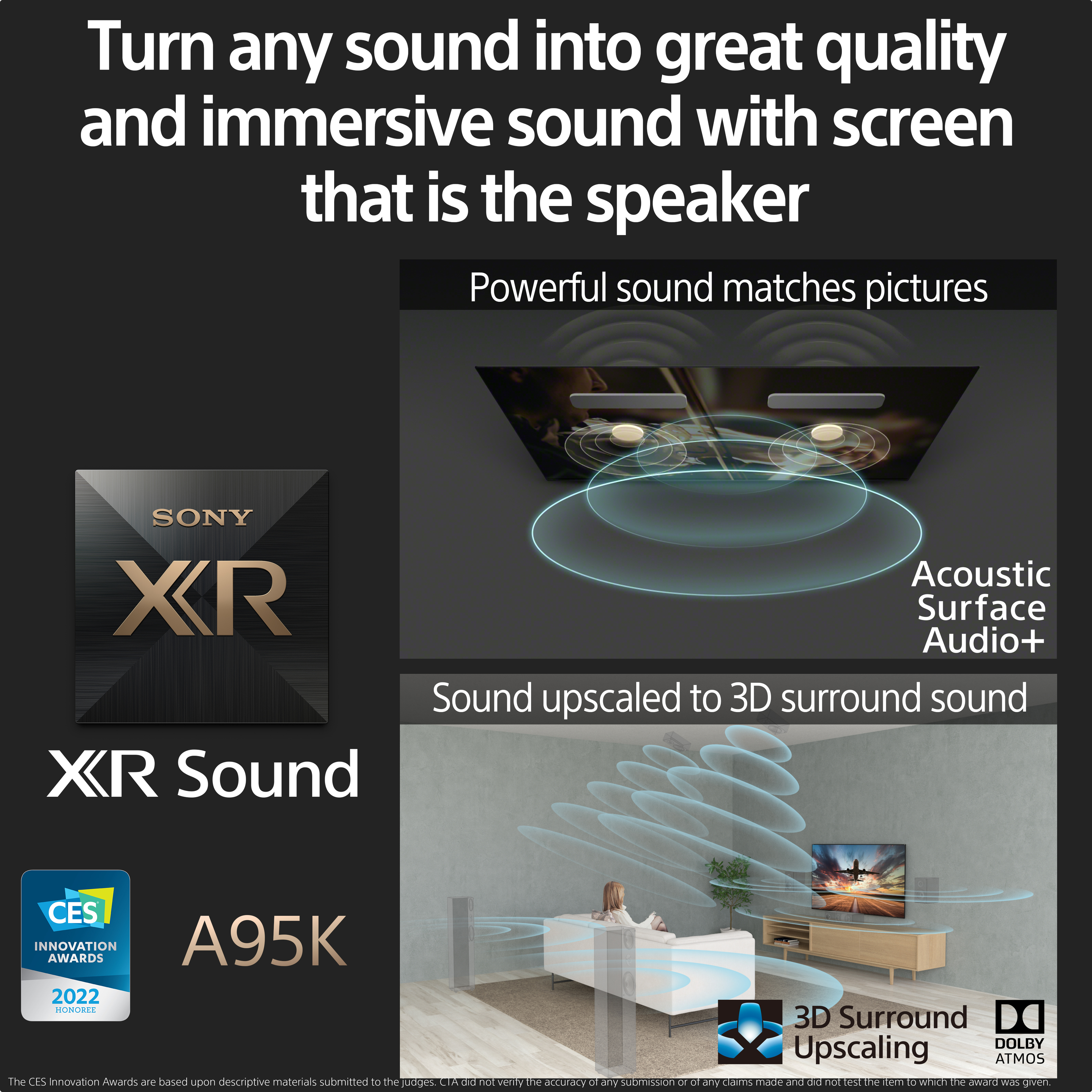 Sony XR65A95KU 65" 4K Ultra HD HDR Google TV thumbnail image