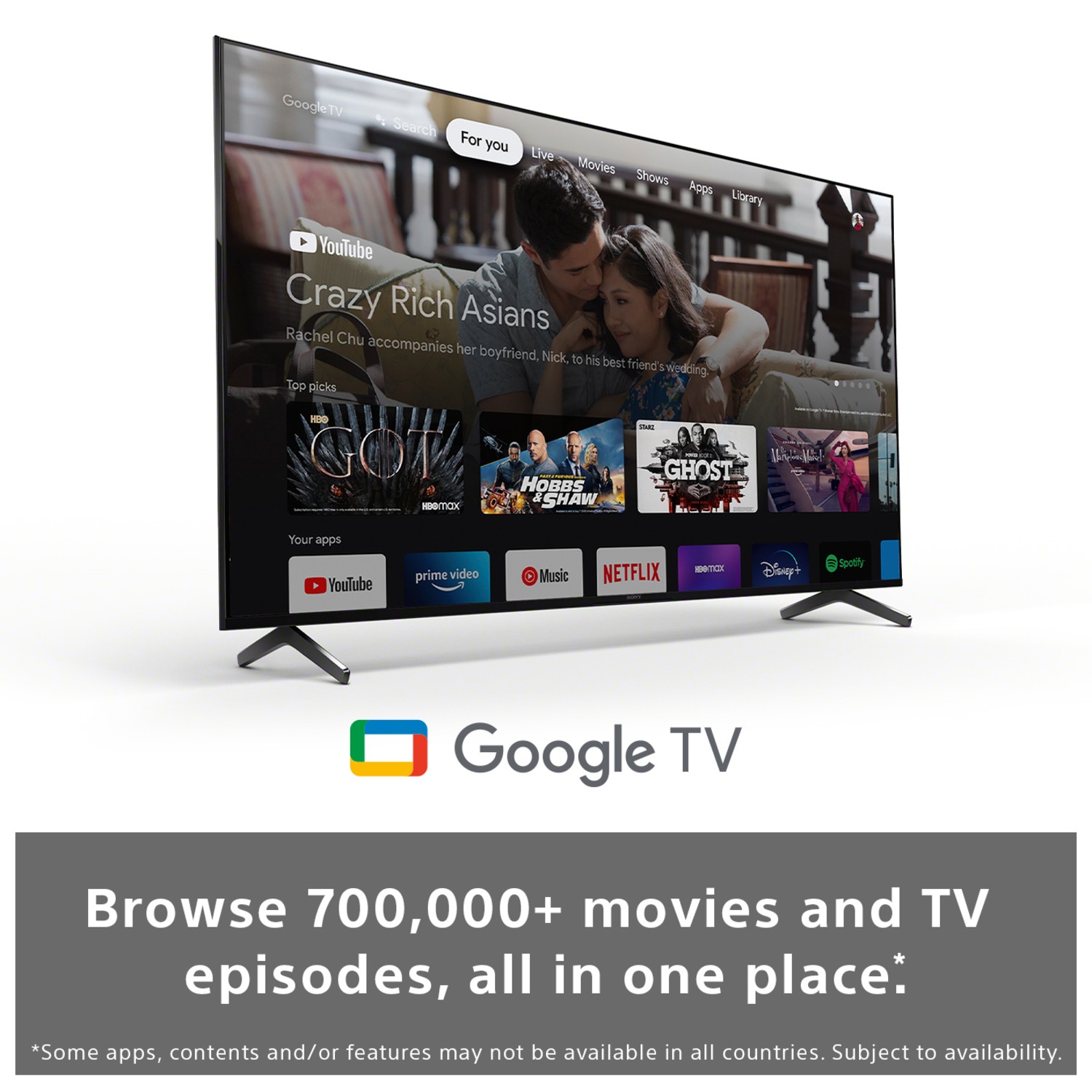 Sony XR65X90JU 65" BRAVIA XR 4K HDR Full Array LED SMART Google TV thumbnail image