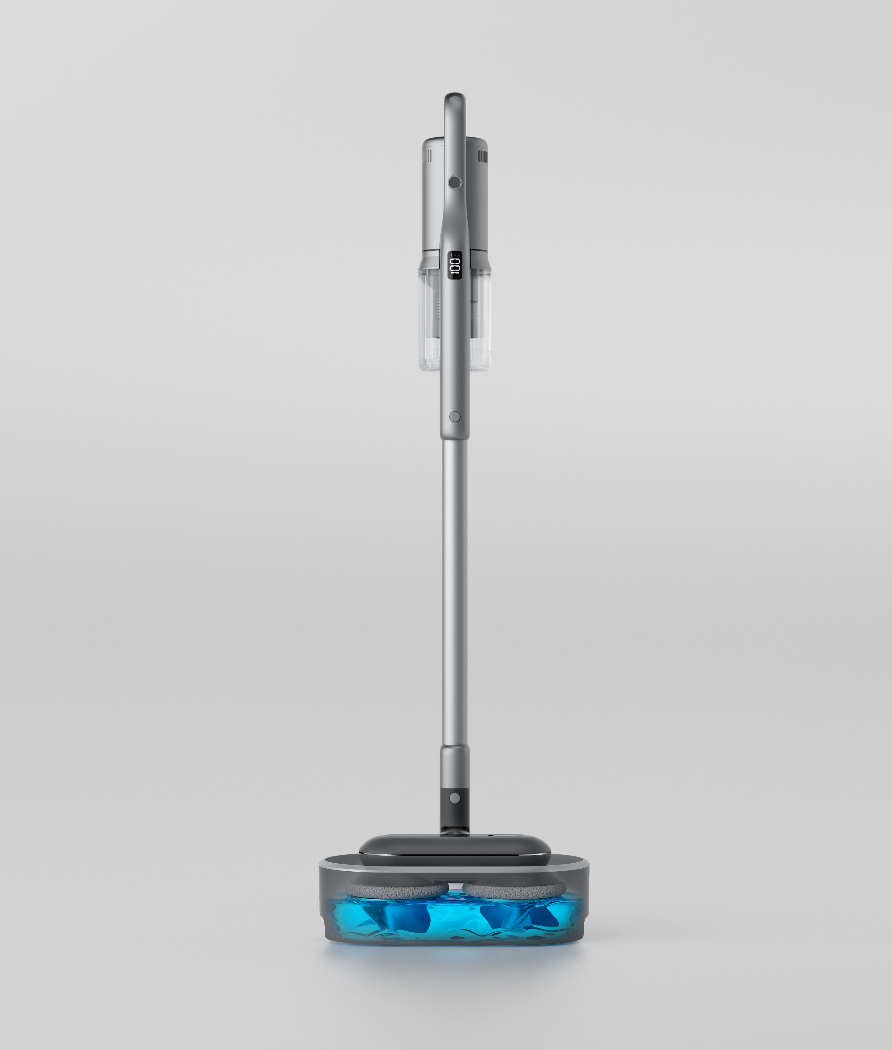 Roidmi X30VX Cordless Vacuum Cleaner with LED display - 80 Minutes Run Time - Silver thumbnail image