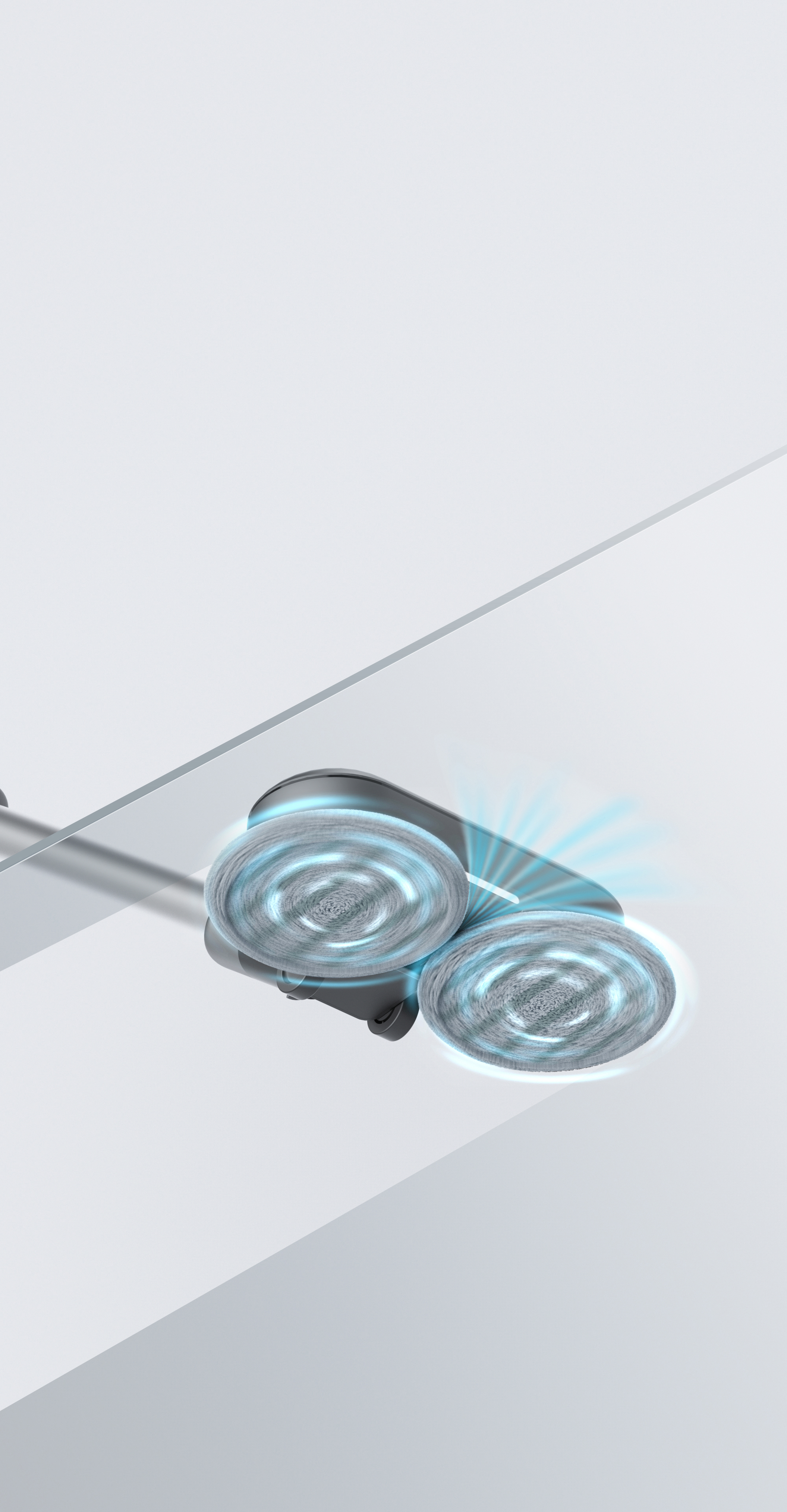 Roidmi X30VX Cordless Vacuum Cleaner with LED display - 80 Minutes Run Time - Silver thumbnail image