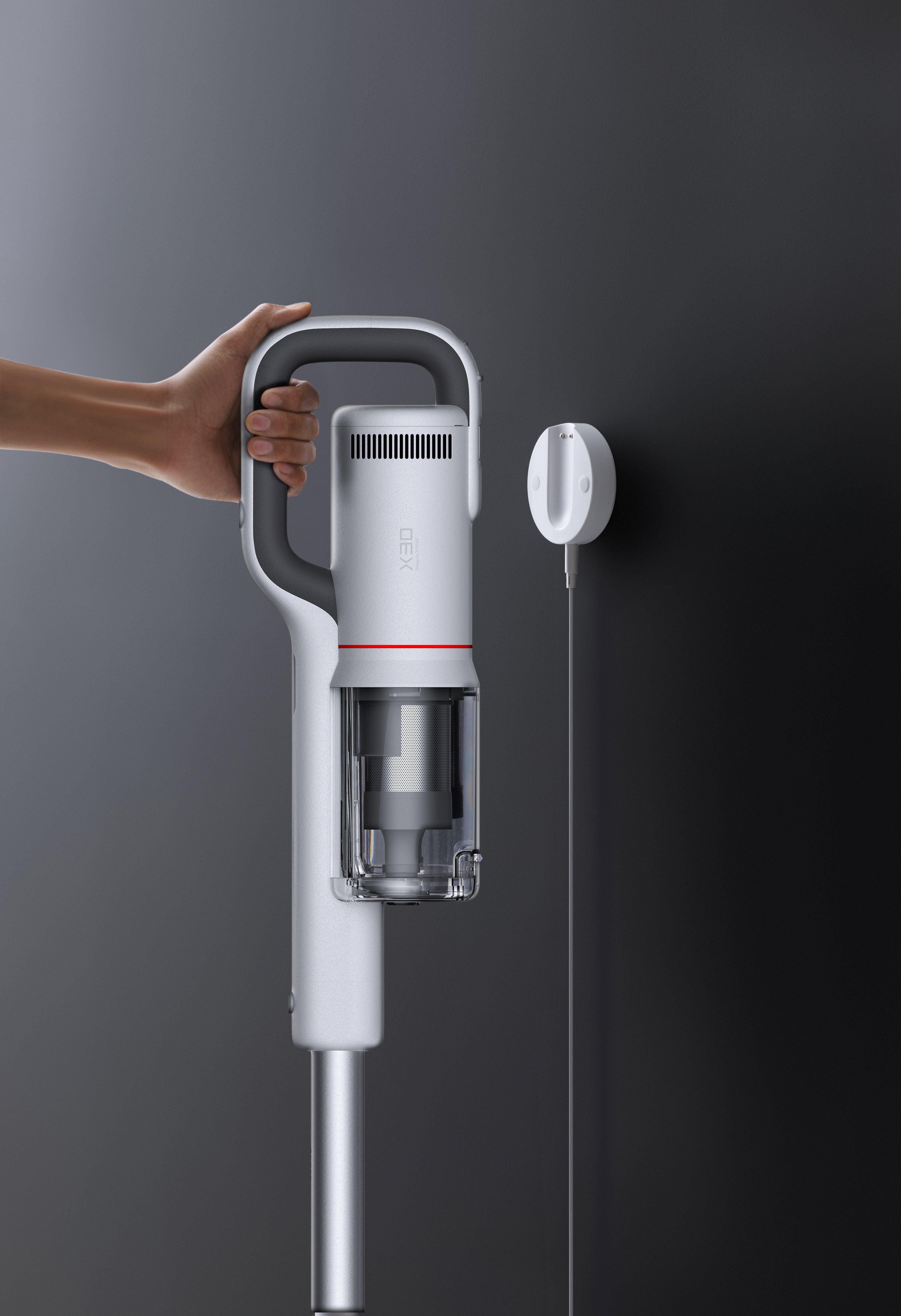 Roidmi X30 Cordless Vacuum Cleaner with LED Display - 70 Minutes Run Time - White thumbnail image