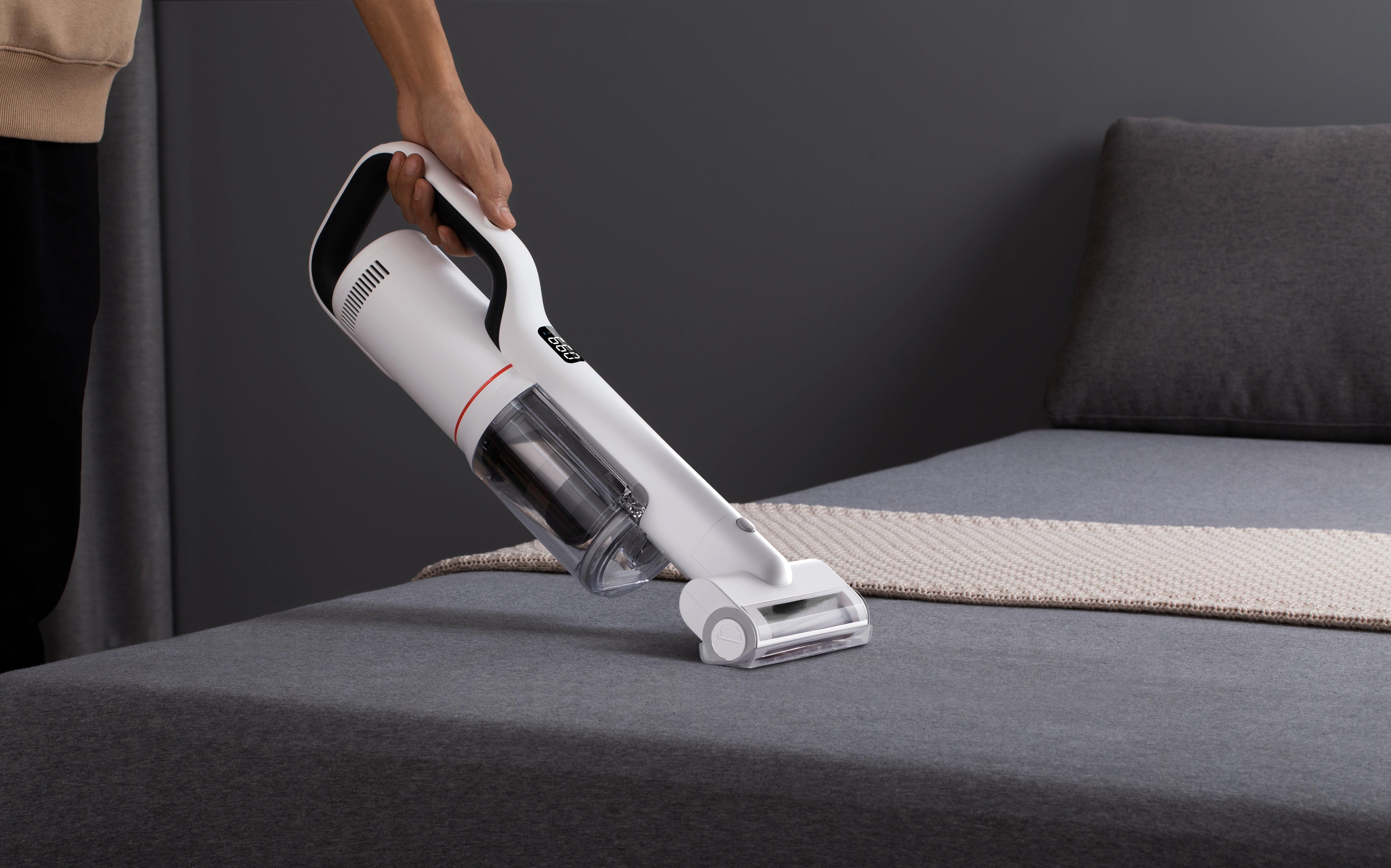 Roidmi X30 Cordless Vacuum Cleaner with LED Display - 70 Minutes Run Time - White thumbnail image