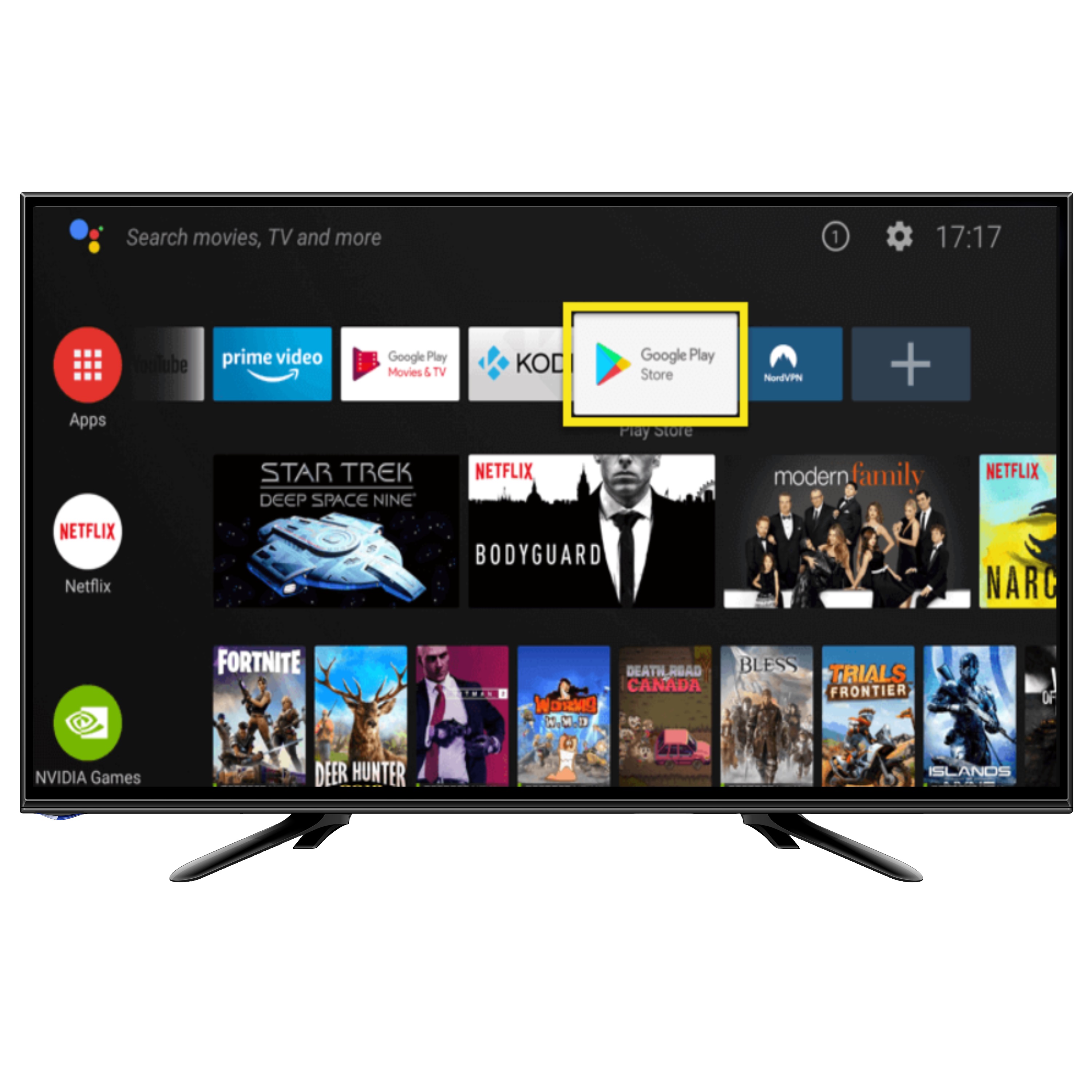 Vispera AI24T1 24" Google Smart Freeview HD TV thumbnail image