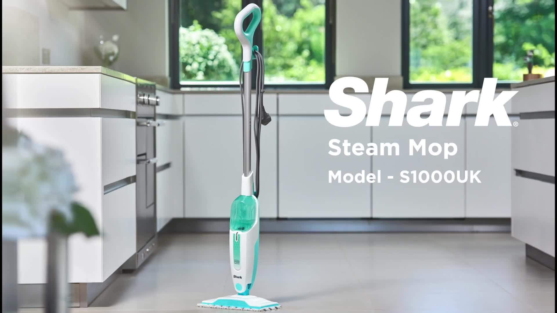 Shark S1000UK Steam Mop - White/Mint Green thumbnail image