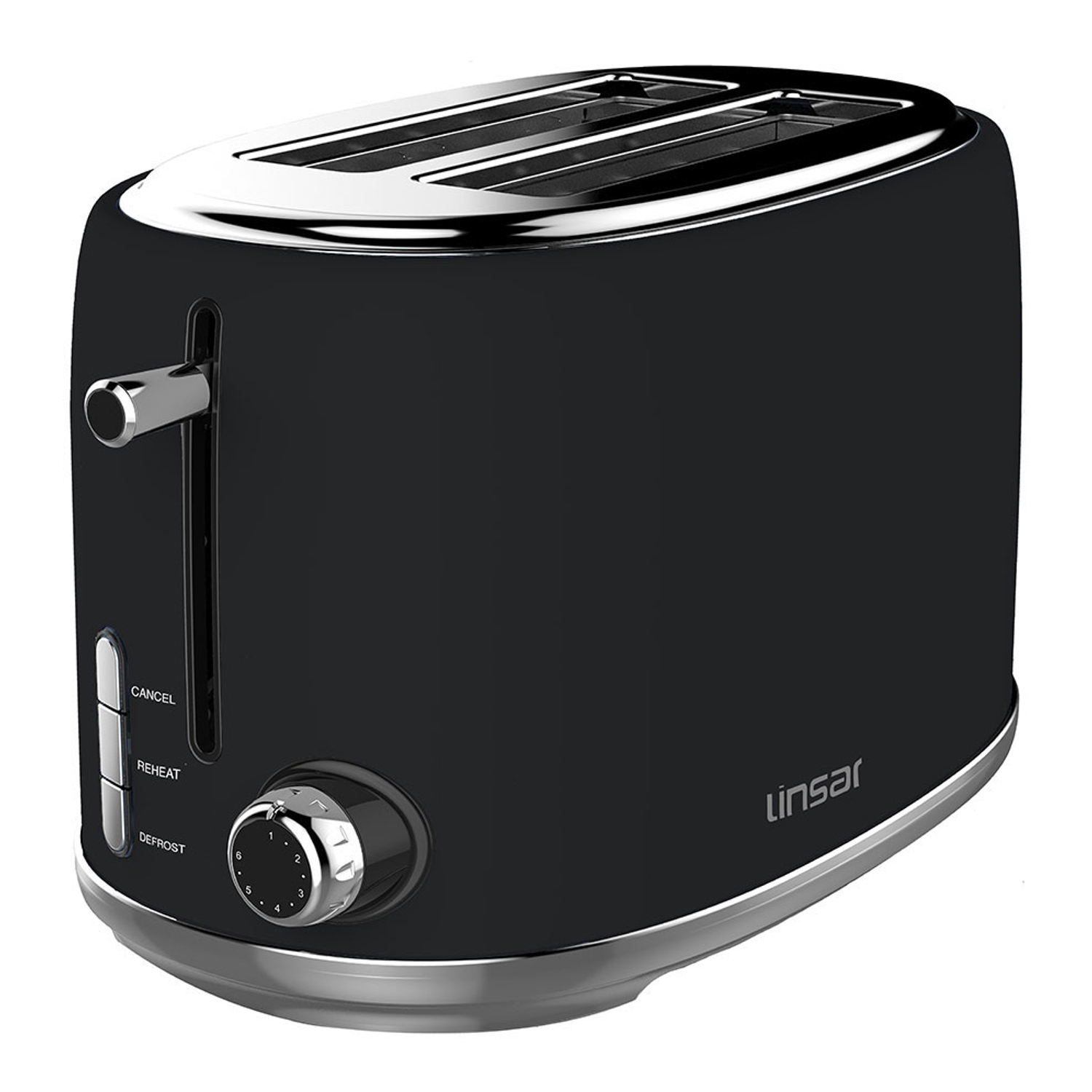 Linsar 2 Slice Toaster - Black thumbnail image