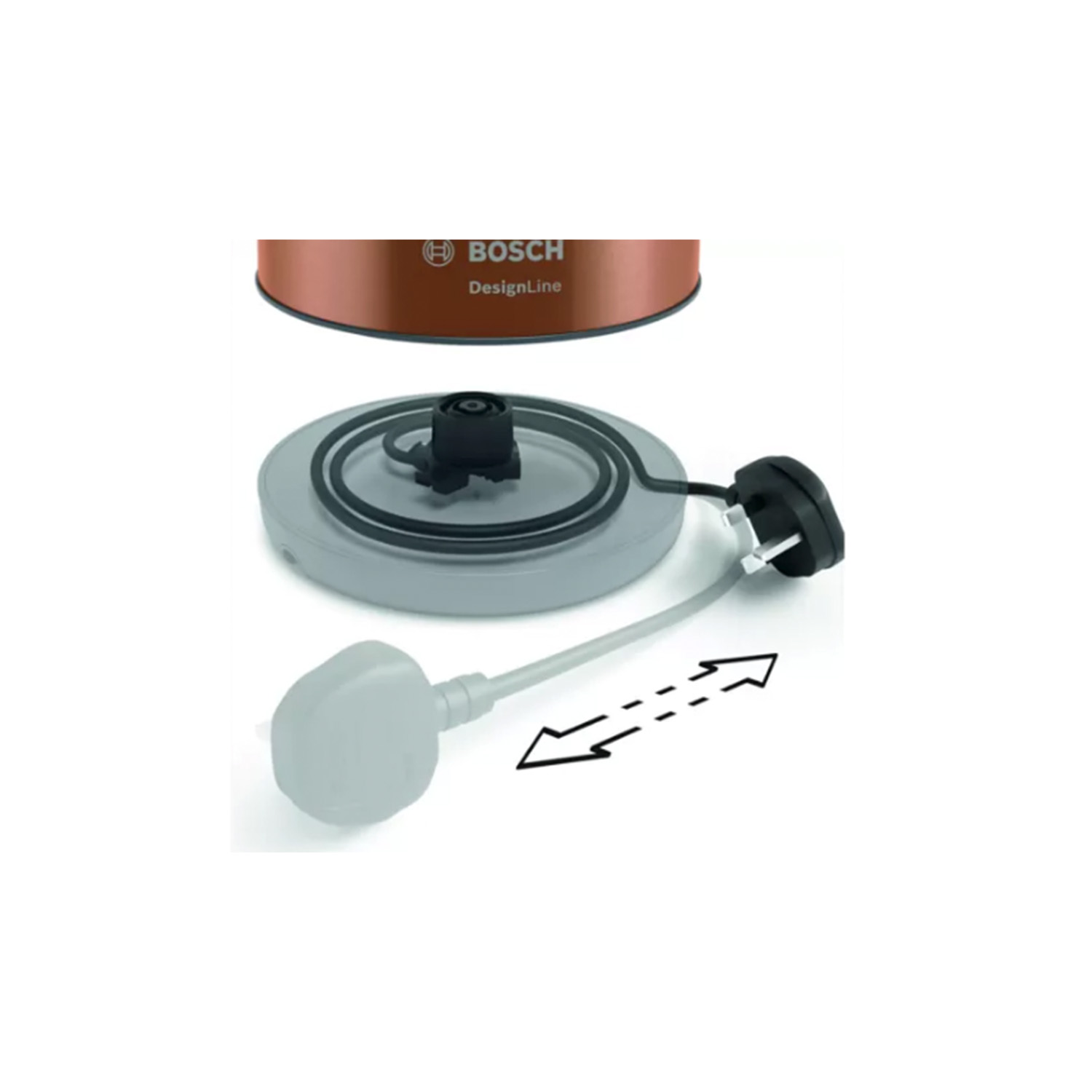Bosch TWK4P439GB 1.7L Traditional Kettle thumbnail image