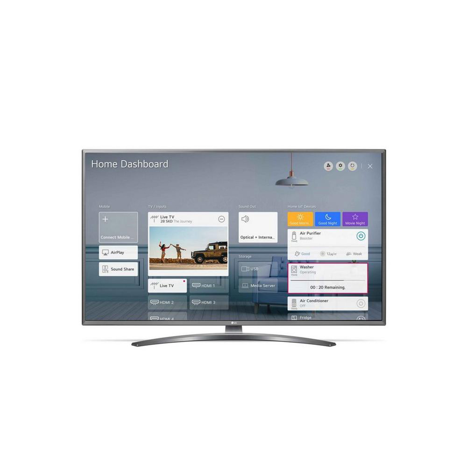 LG 50UN81006LB 50" 4K Ultra HD HDR LED Smart TV With Ultra Surround Sound & Voice Assistants thumbnail image