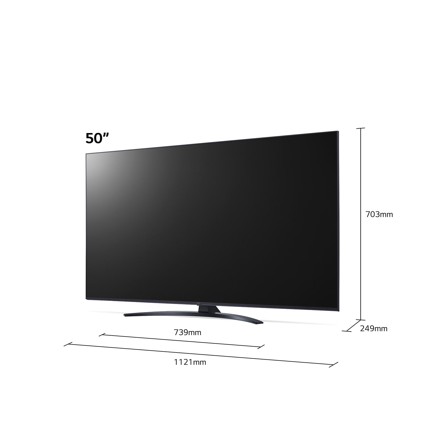 LG 50UP81006LA 50" 4K Ultra HD LED Smart TV with Freeview Play Freesat HD & Voice Assistants thumbnail image