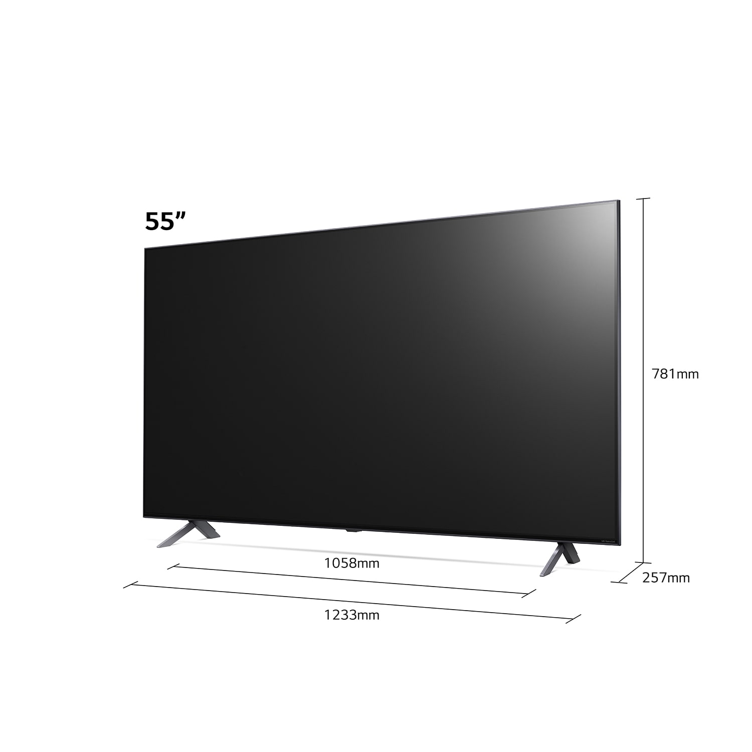 LG 55NANO806PA 55" 4K Ultra HD HDR NanoCell LED Smart TV with Freeview Play Freesat HD & Voice Assistants thumbnail image