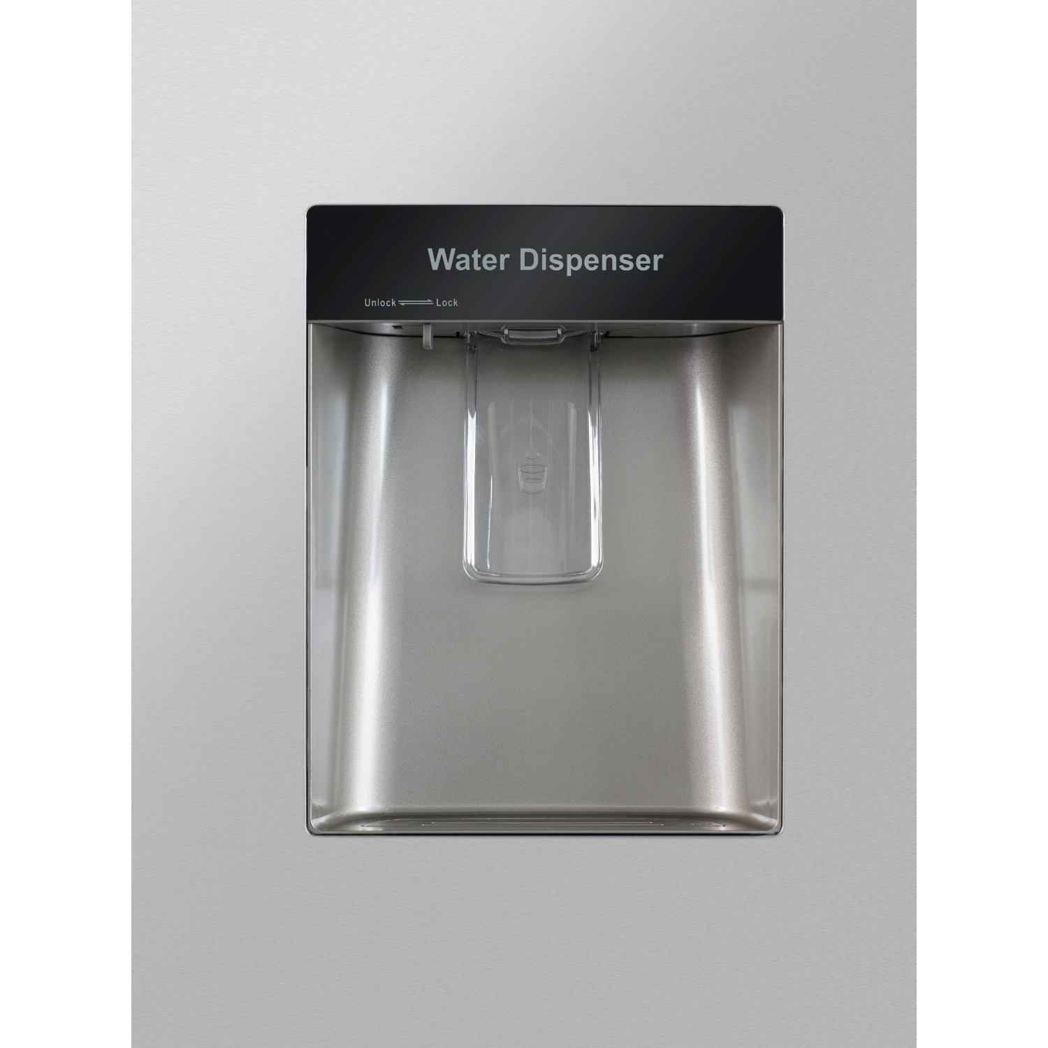 Hisense RQ560N4WC1 American Style Fridge Freezer - Stainless Steel Effect thumbnail image