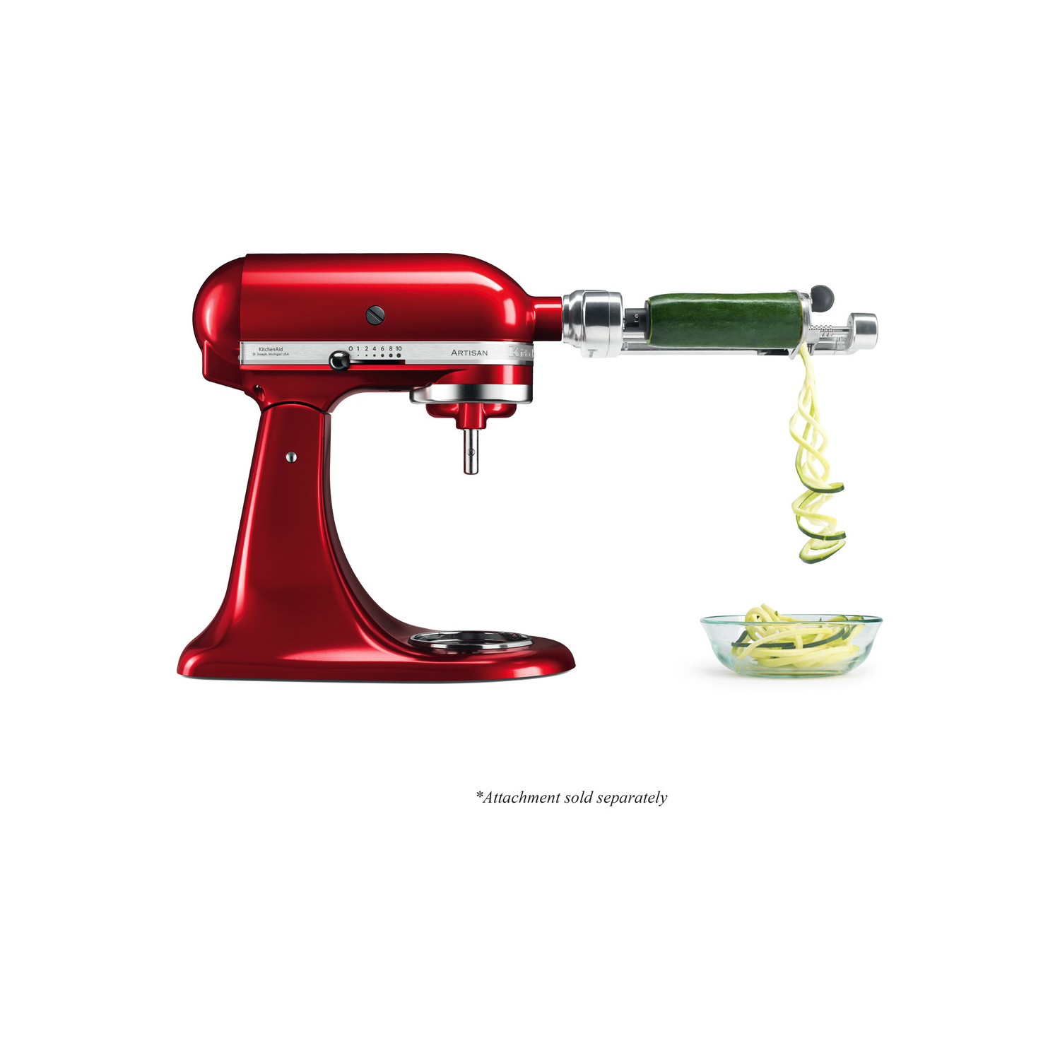 KitchenAid Spiralizer with Peel, Core and Slice thumbnail image