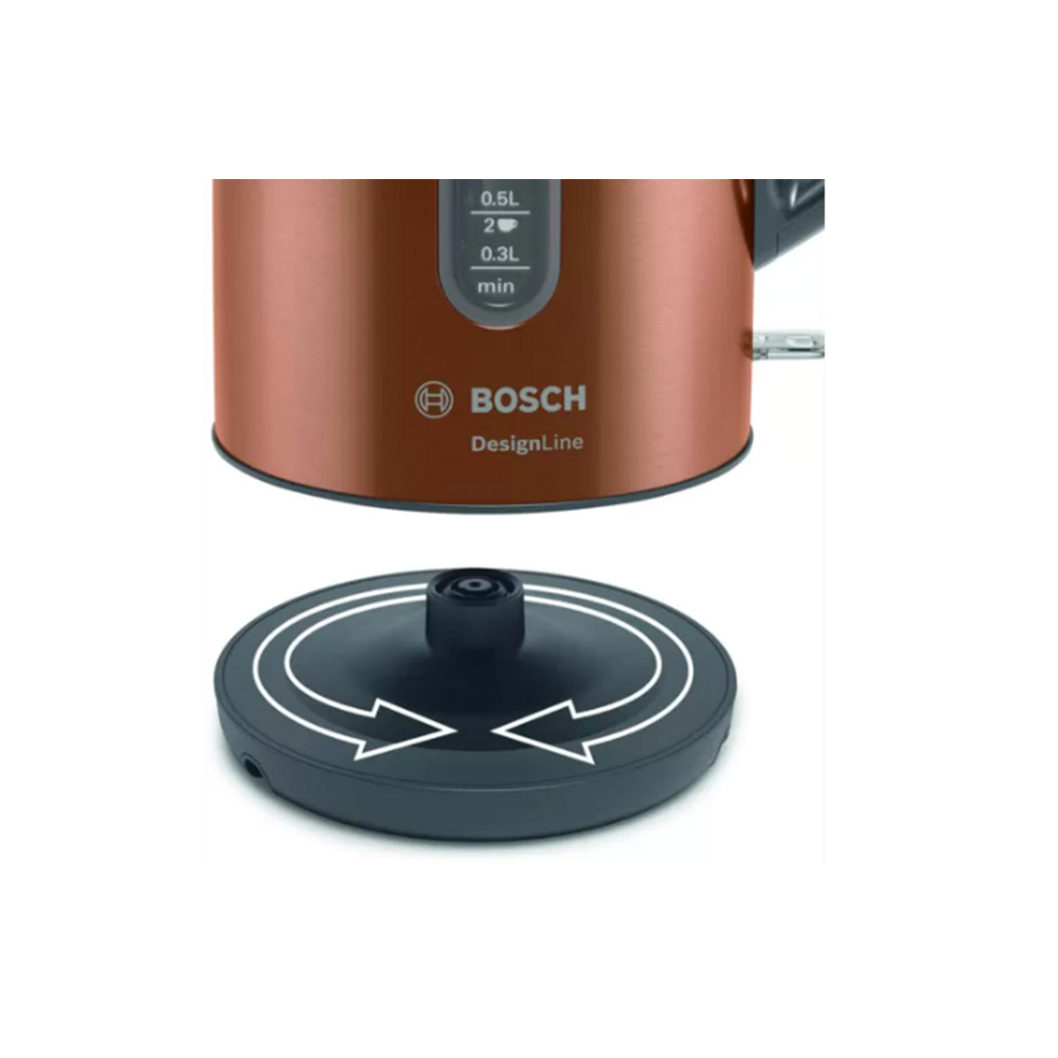 Bosch TWK4P439GB 1.7L Traditional Kettle thumbnail image