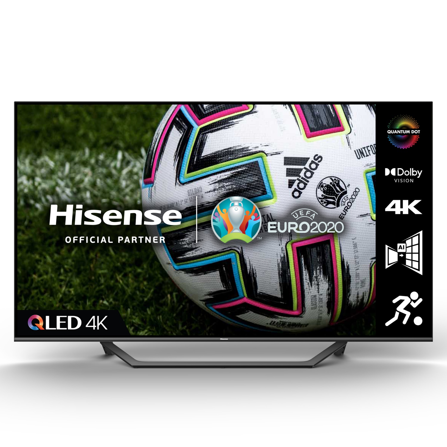 Hisense 65A7GQTUK 65" QLED 4K UHD HDR SMART TV with HDR10+ Dolby Vision&trade; Dolby Atmos&reg; and Alexa & Google Assistant thumbnail image