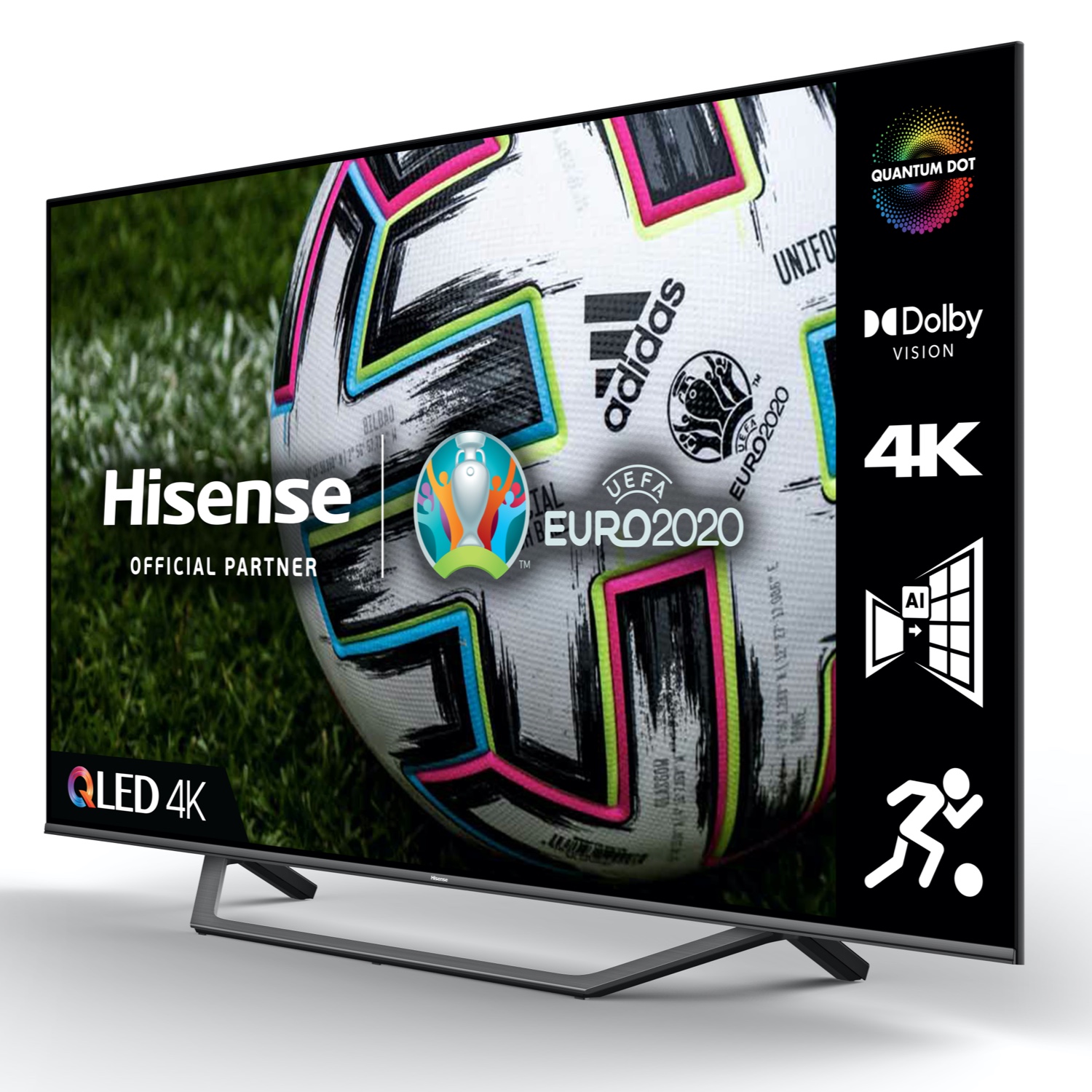 Hisense 65A7GQTUK 65" QLED 4K UHD HDR SMART TV with HDR10+ Dolby Vision&trade; Dolby Atmos&reg; and Alexa & Google Assistant thumbnail image