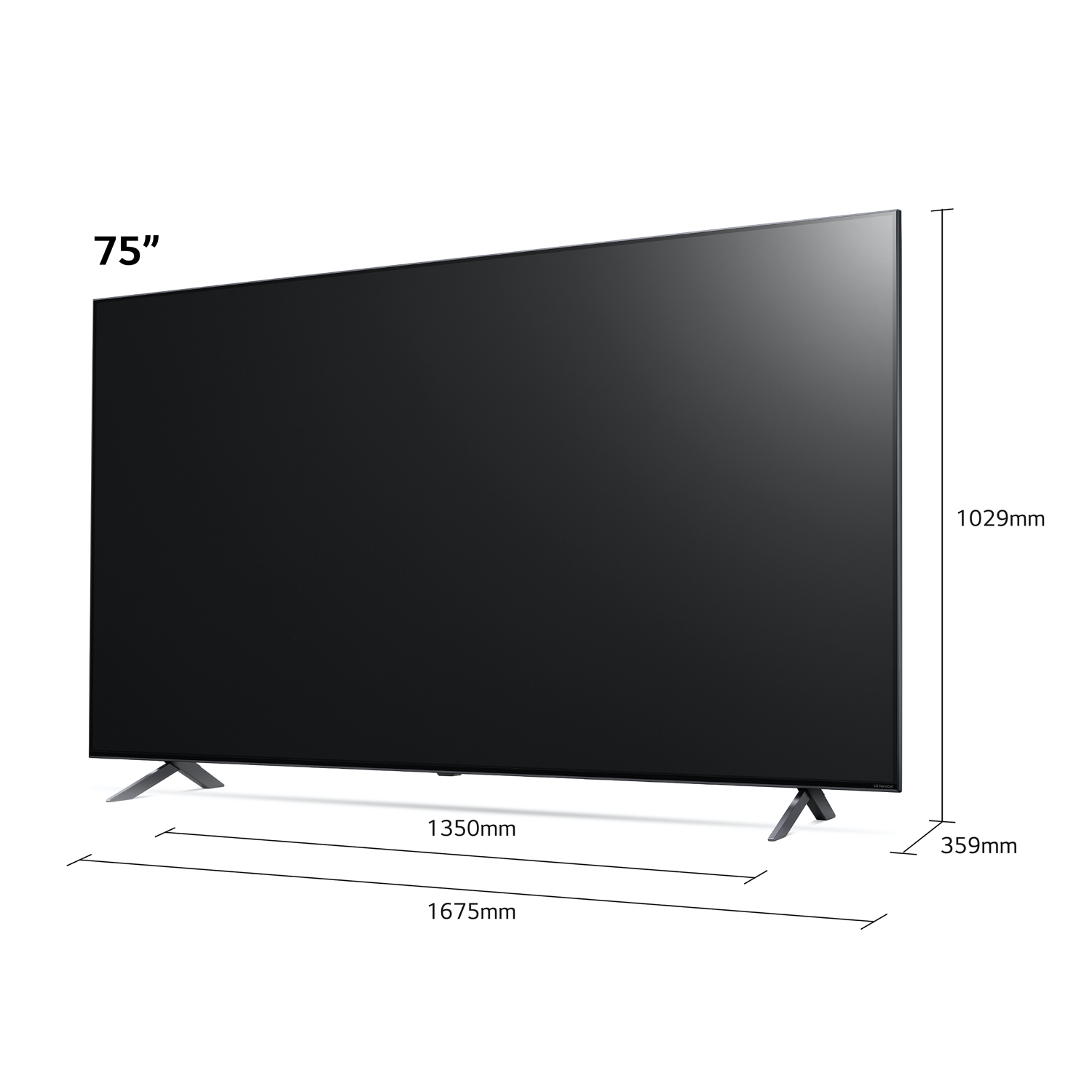 LG 75NANO806PA 75" 4K Ultra HD HDR NanoCell LED Smart TV with Freeview Play Freesat HD & Voice Assistants thumbnail image