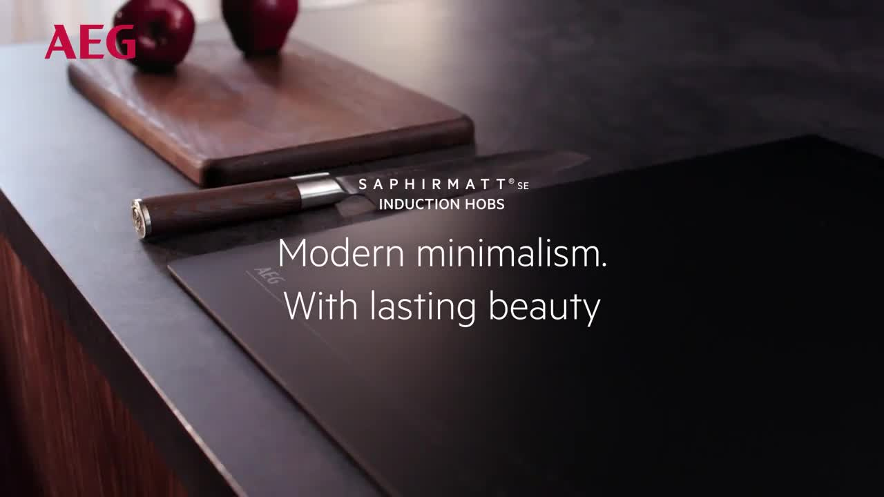 AEG Exclusiv Line SO64IA0BIT 58cm Induction Hob - Black thumbnail image