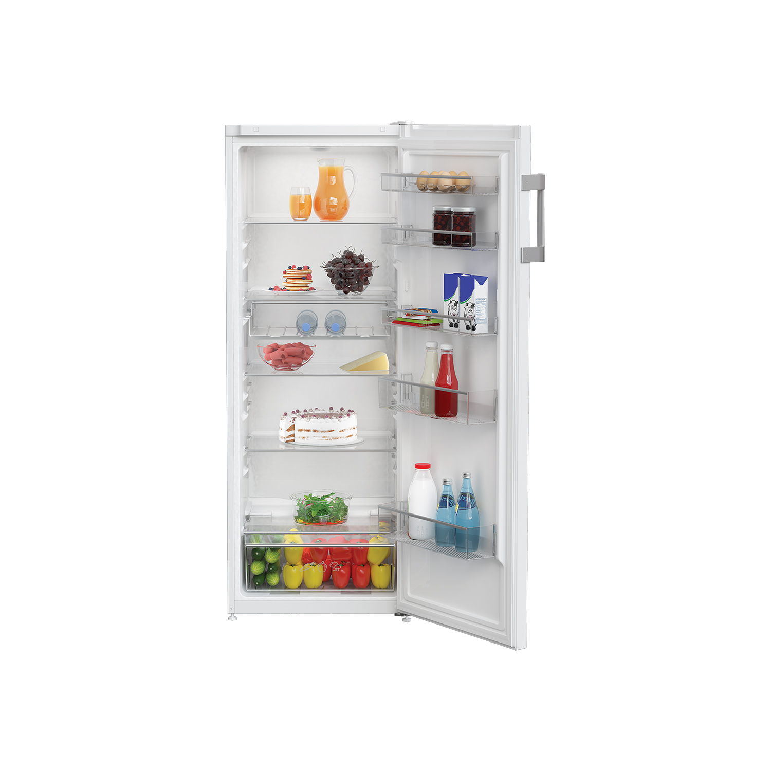 Blomberg SSM4543 54cm Tall Larder Fridge - White thumbnail image