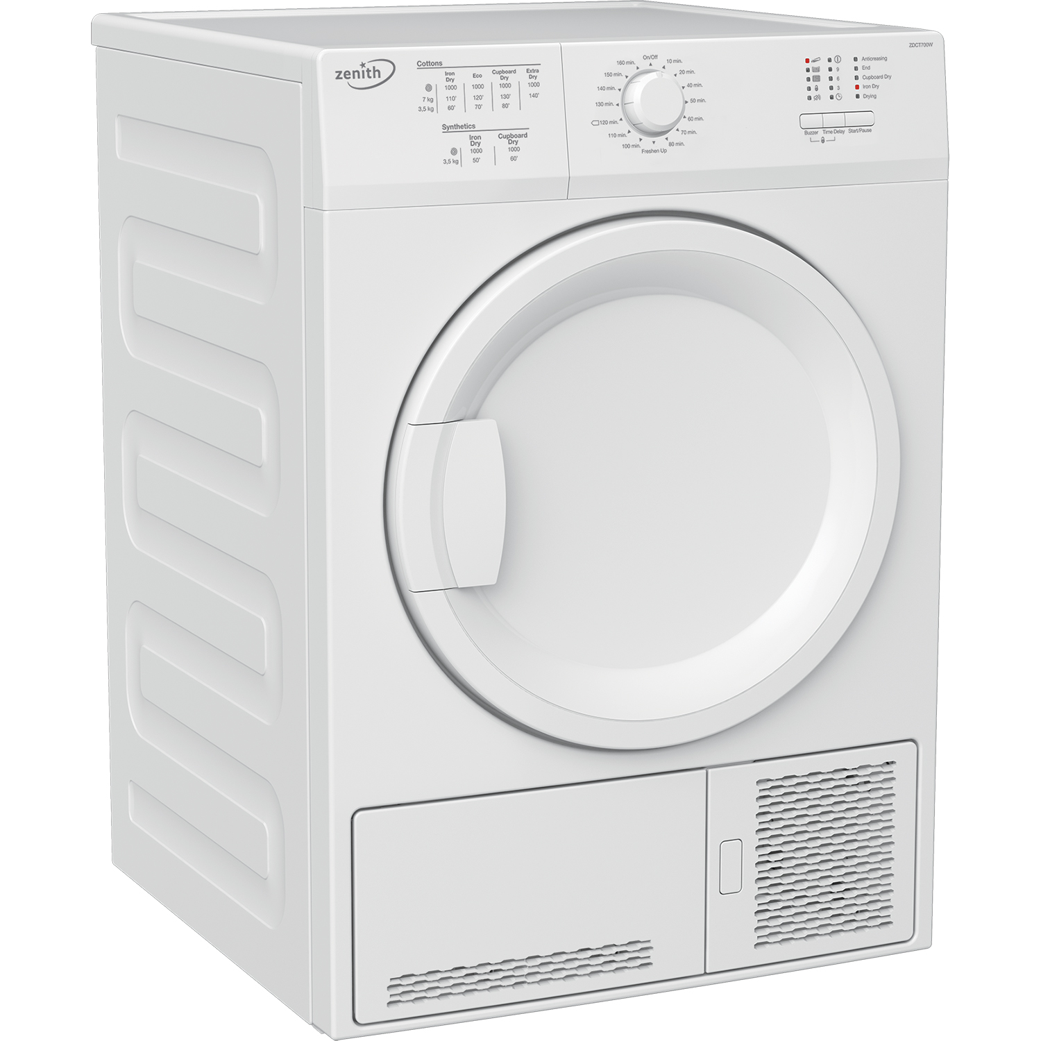 Zenith ZDCT700W 7kg Condenser Tumble Dryer  thumbnail image