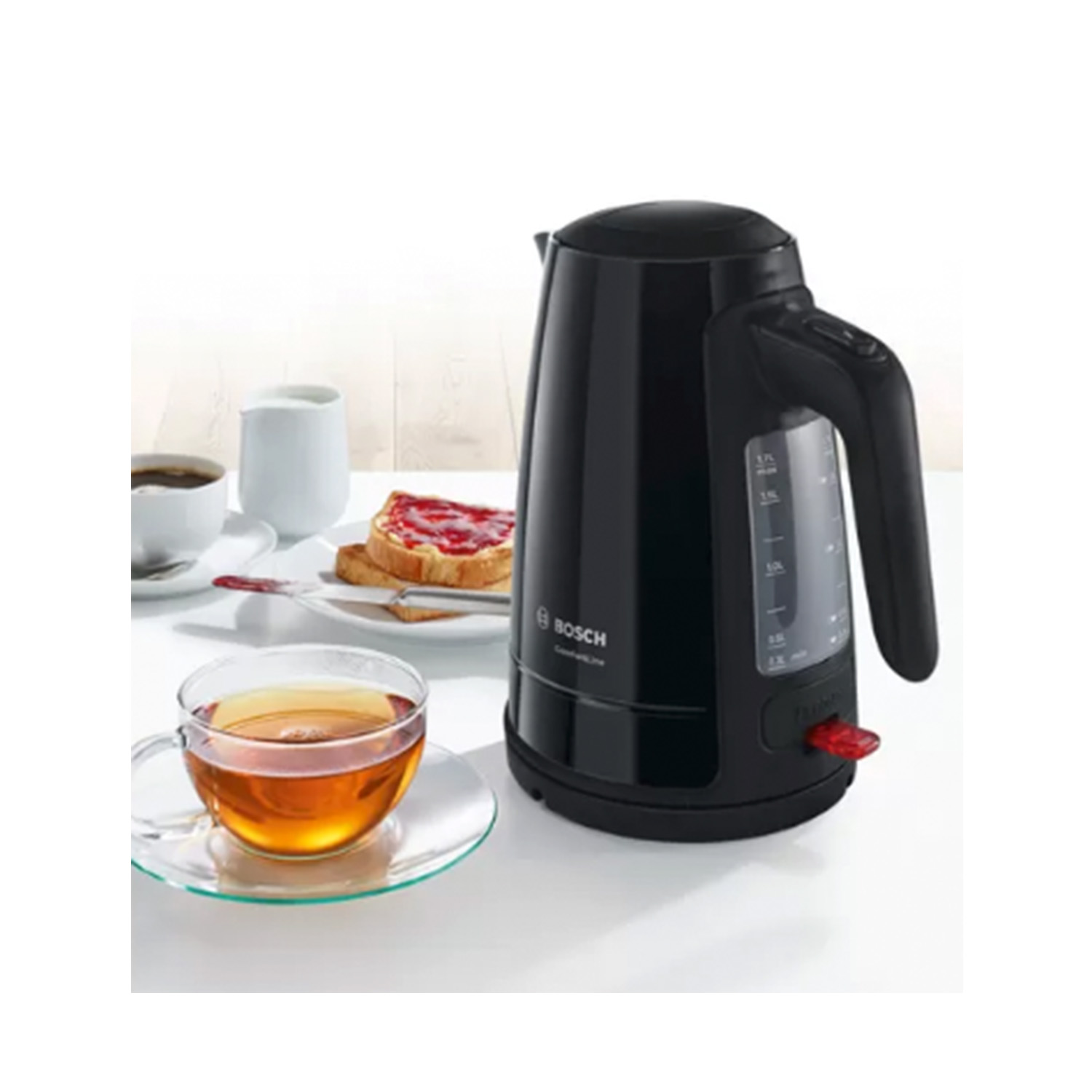 Bosch TWK6A033GB 1.7L Jug Kettle - Black thumbnail image