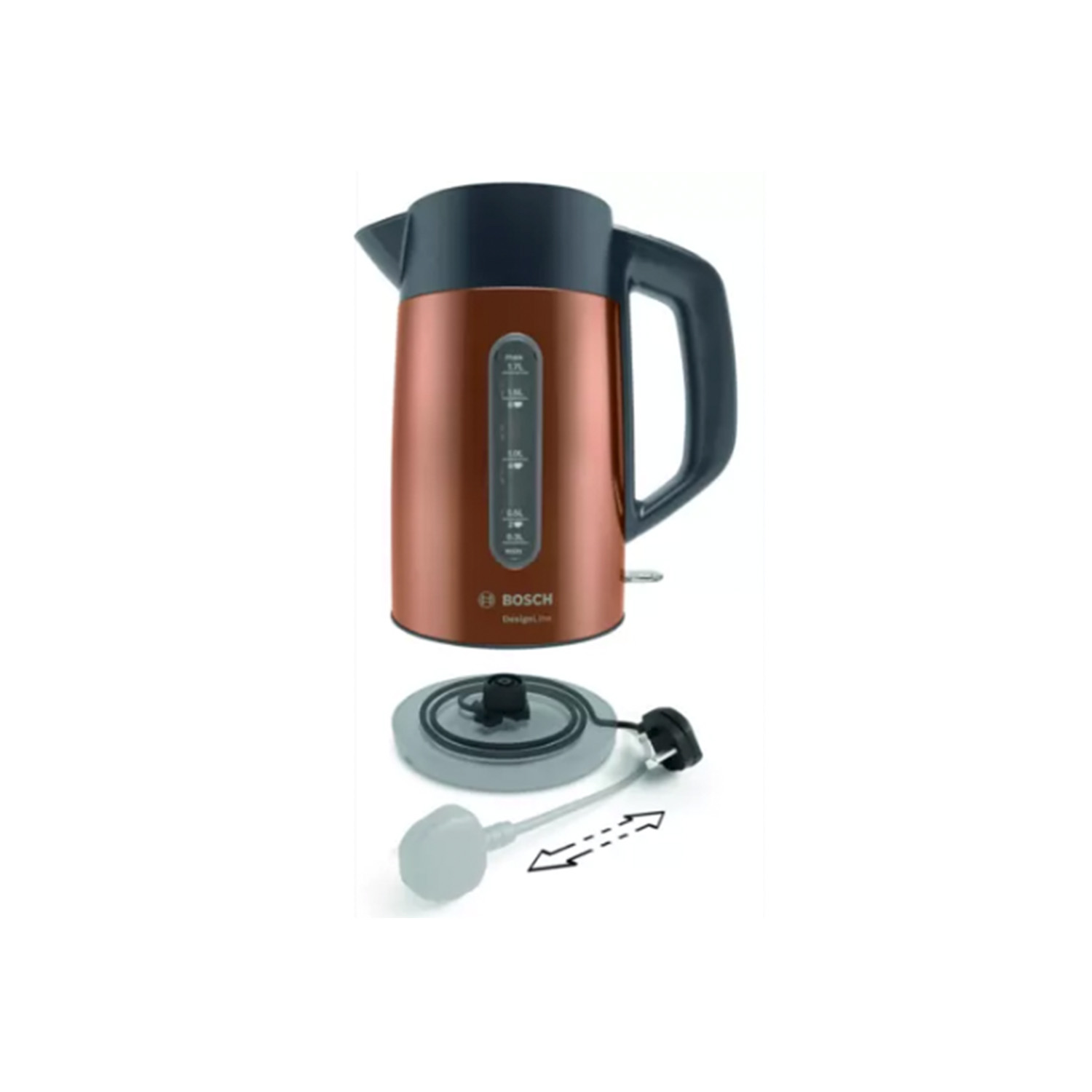 Bosch TWK4P439GB 1.7L Traditional Kettle thumbnail image