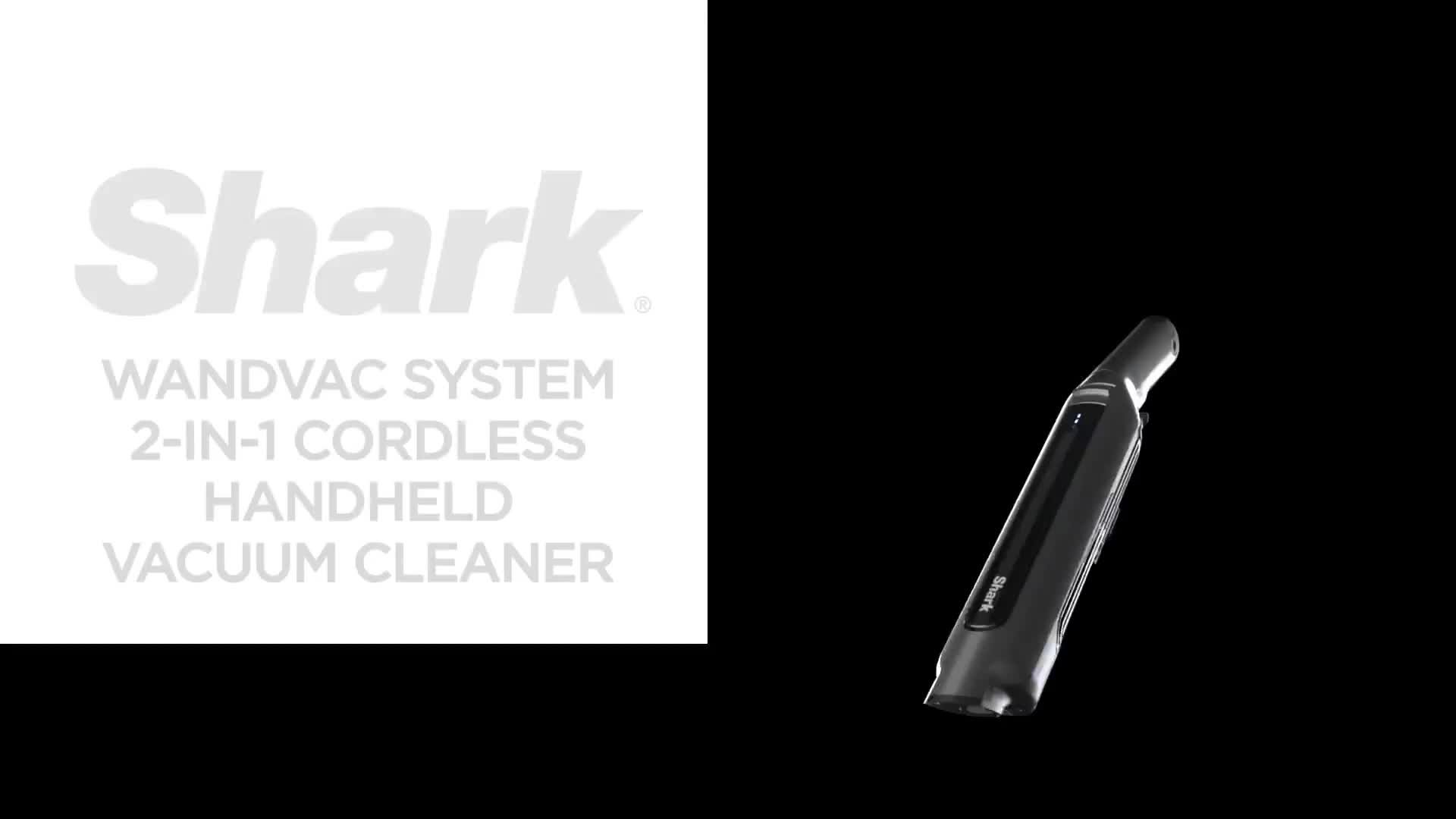 Shark WV361UK Cordless Vacuum Cleaner with Anti Hair Wrap Technology - Run Time 16 Minutes - Steel Grey thumbnail image