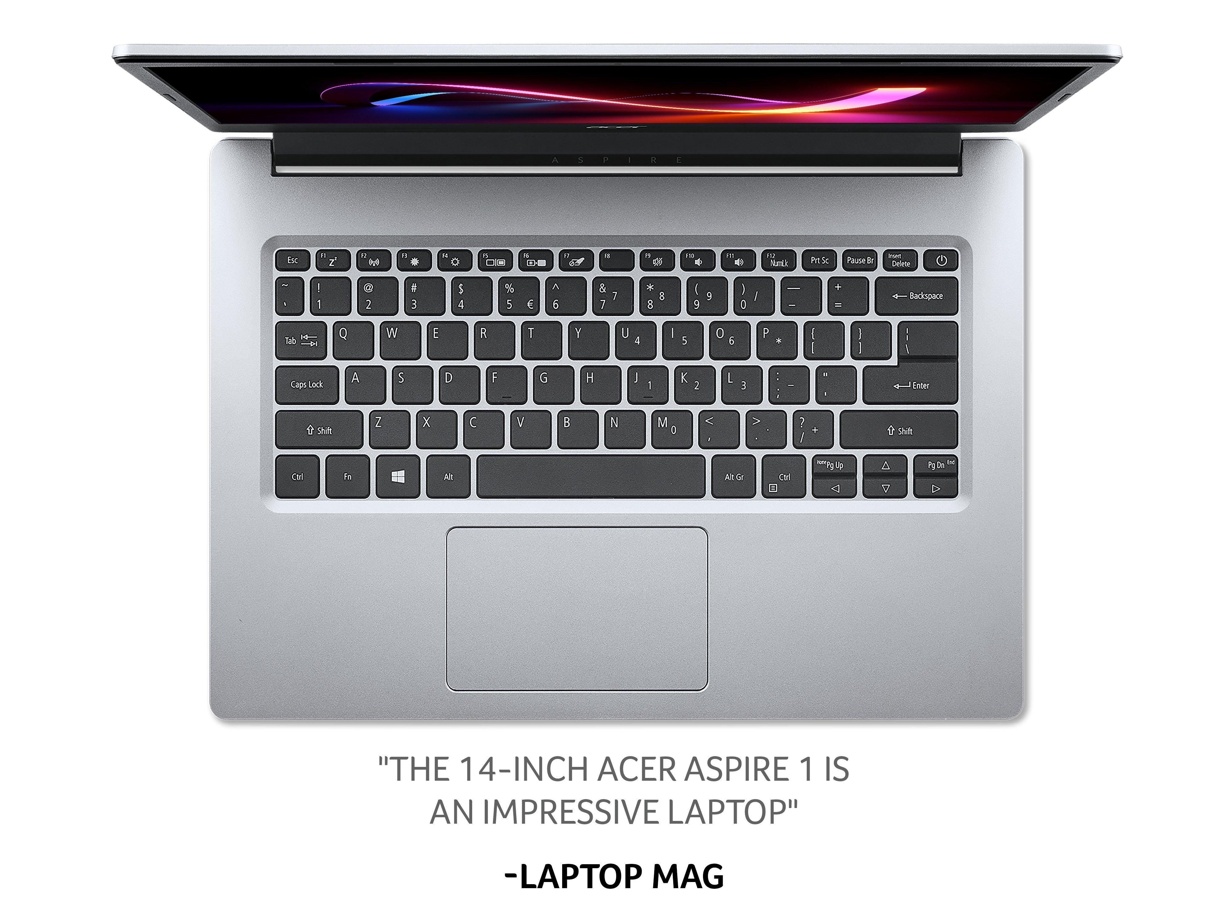 ACER Aspire 1 A114-33 14" Laptop - Intel Pentium N6000 - 4GB RAM - 64GB Storage  - NX.A9JEK.007 thumbnail image