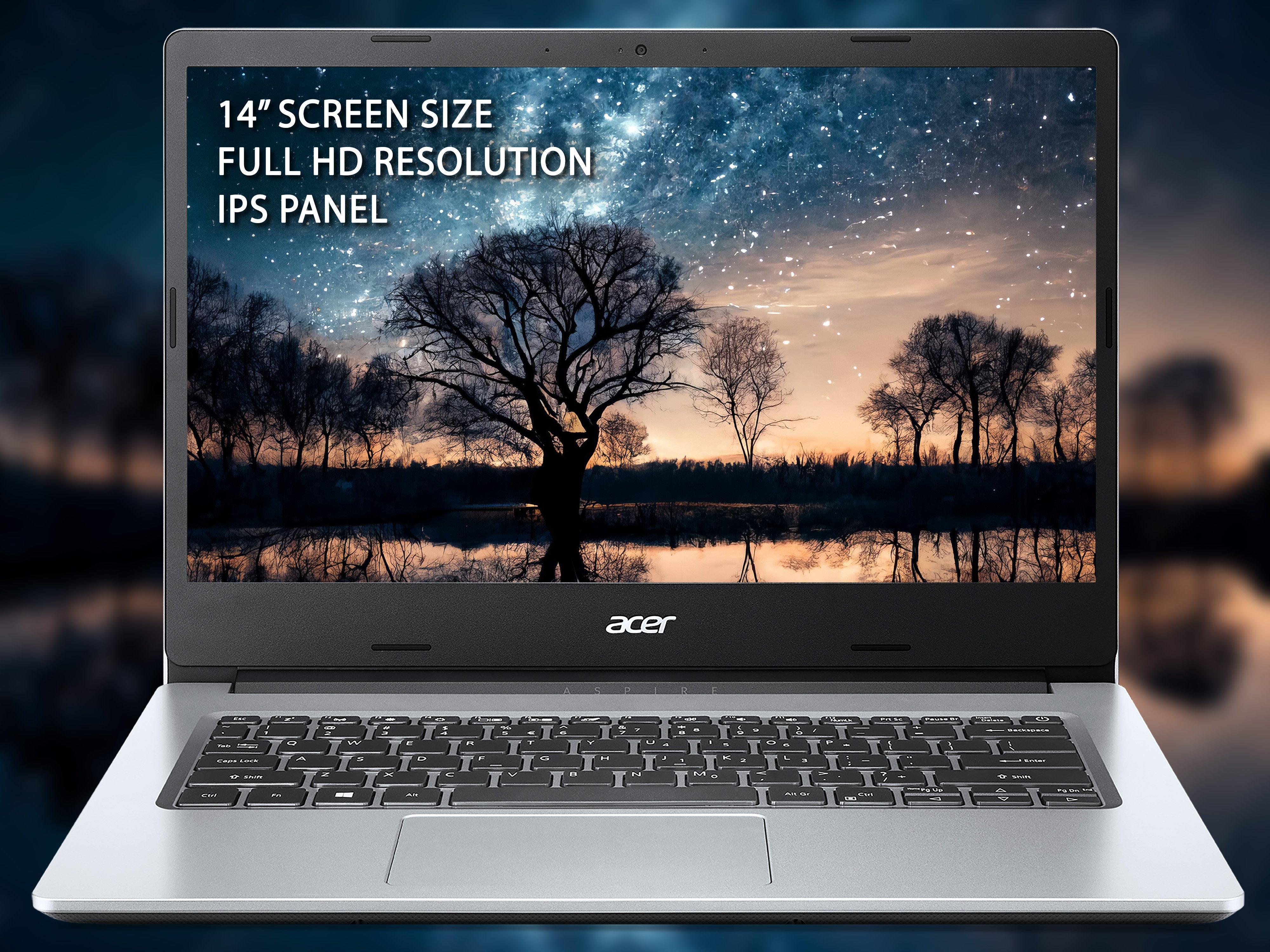 ACER Aspire 1 A114-33 14" Laptop - Intel Pentium N6000 - 4GB RAM - 64GB Storage  - NX.A9JEK.007 thumbnail image