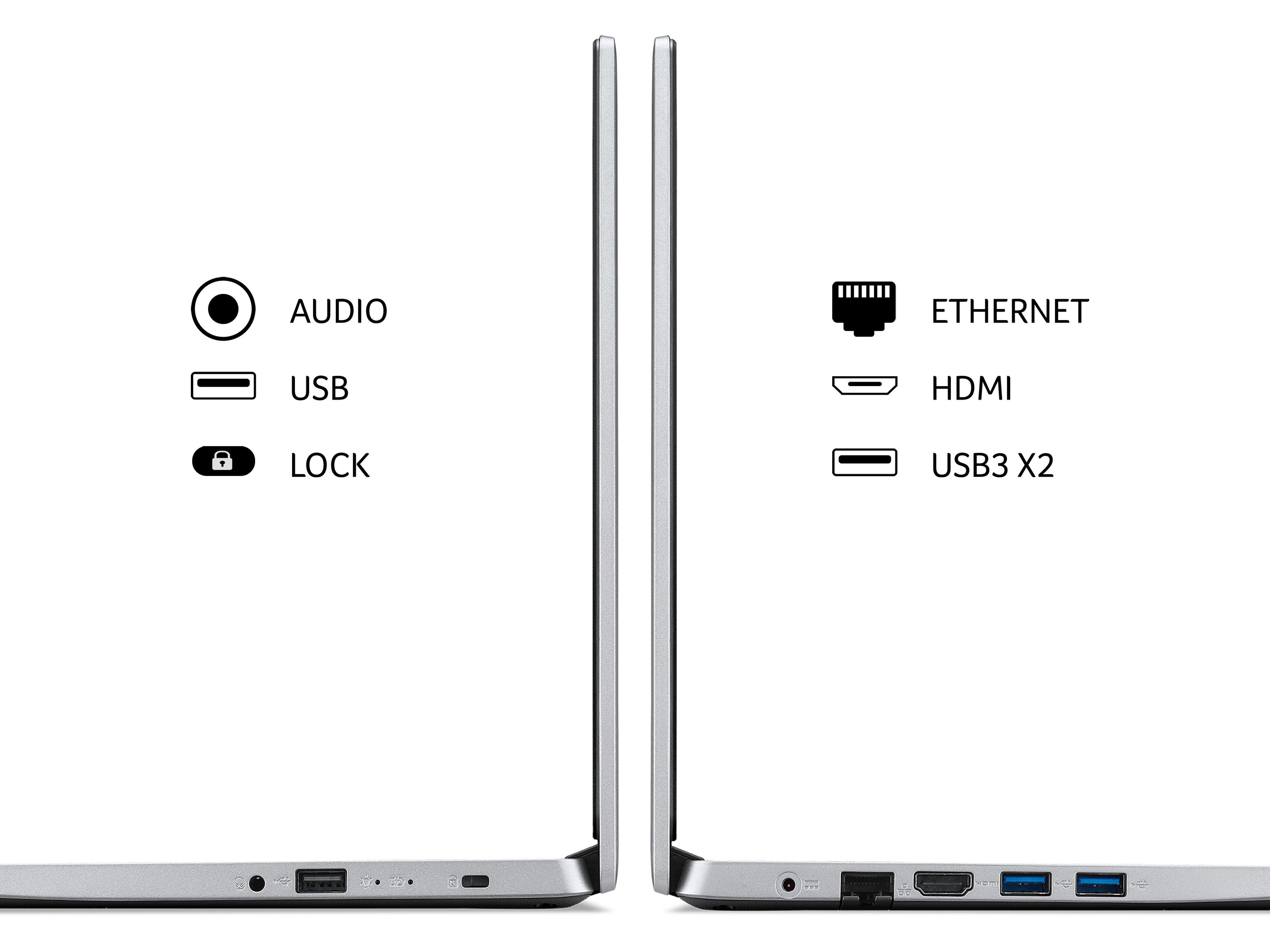 ACER Aspire 1 A114-33 14" Laptop - Intel Pentium N6000 - 4GB RAM - 64GB Storage  - NX.A9JEK.007 thumbnail image