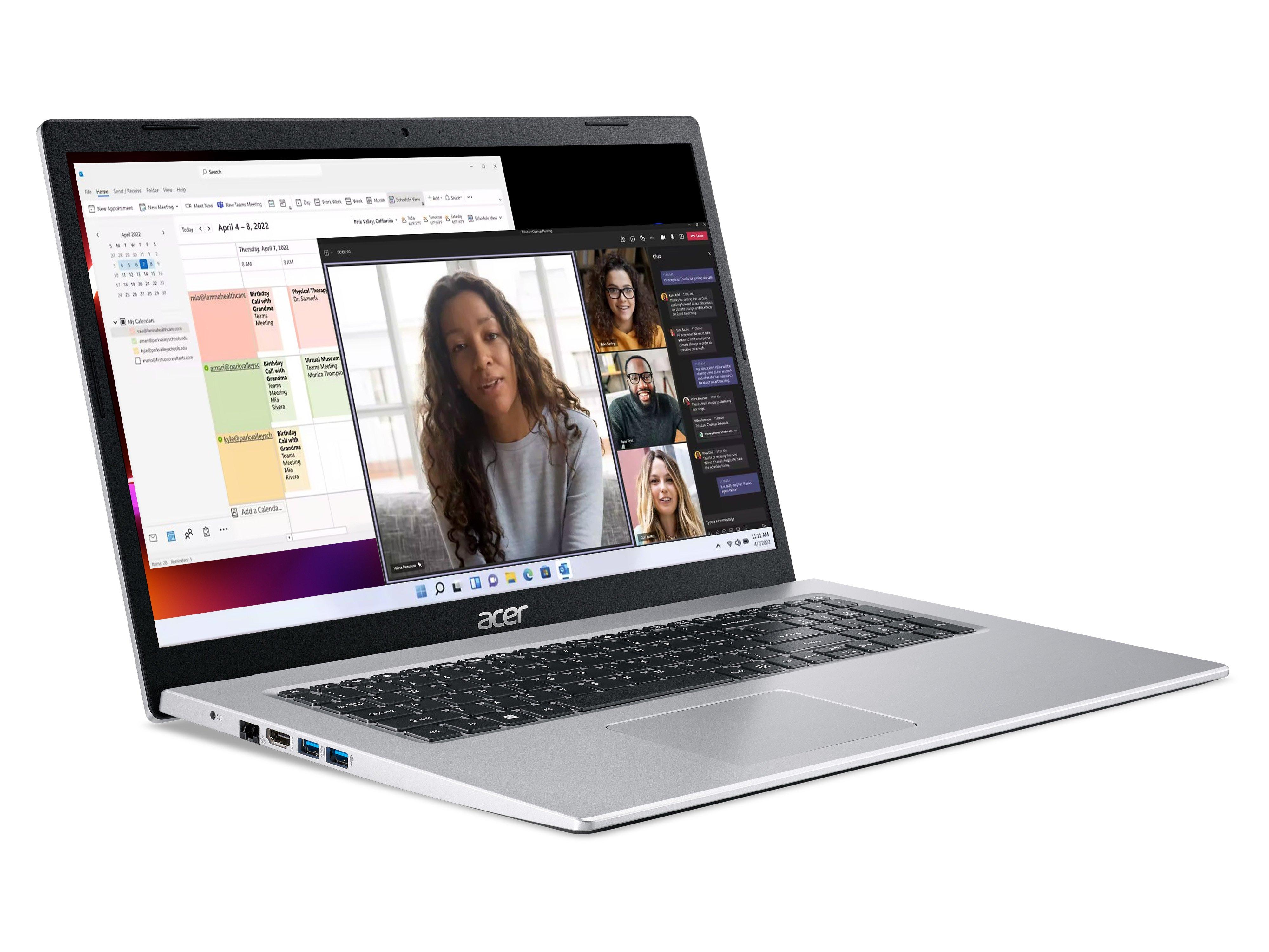 ACER Aspire 3 17.3" Laptop - Intel&reg; Core&trade; i3-1115G4 - 8GB RAM - 512GB SSD - NX.AD0EK.00A thumbnail image