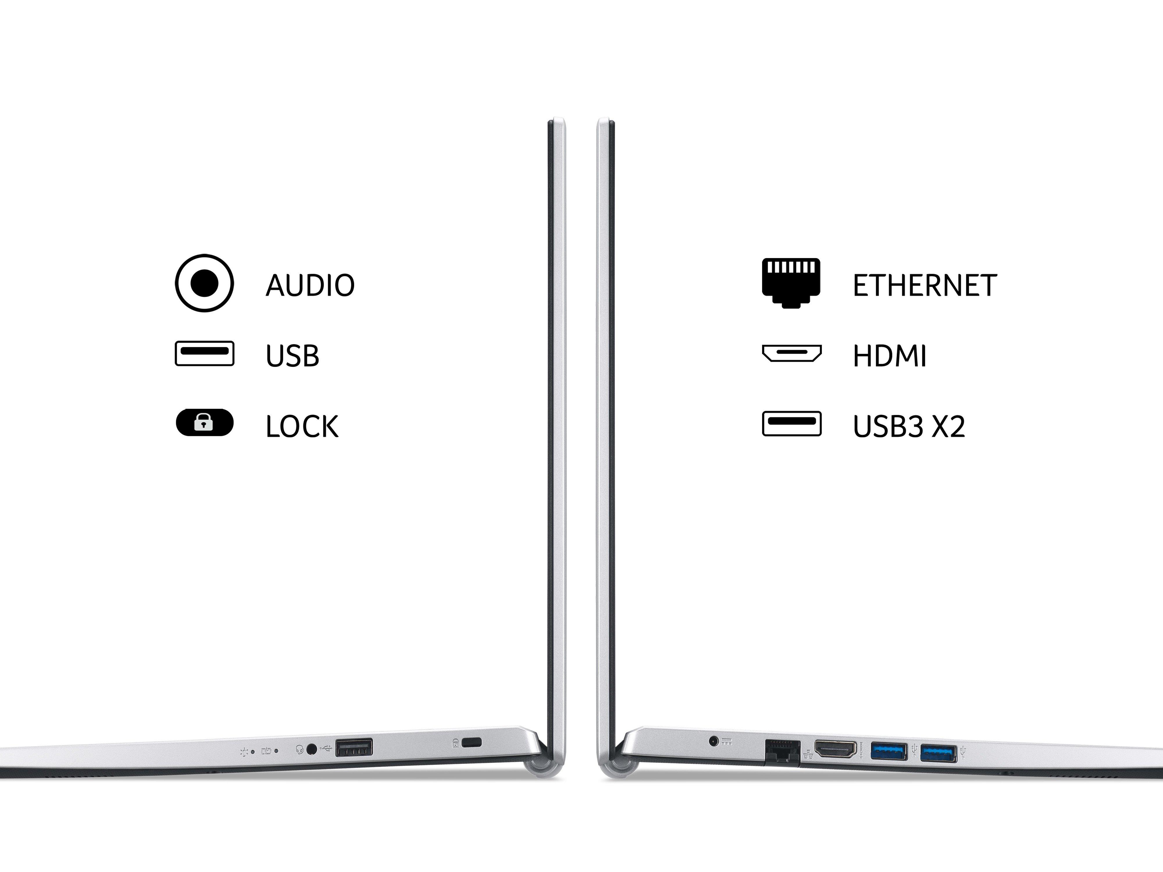 ACER Aspire 3 17.3" Laptop - Intel&reg; Core&trade; i3-1115G4 - 8GB RAM - 512GB SSD - NX.AD0EK.00A thumbnail image