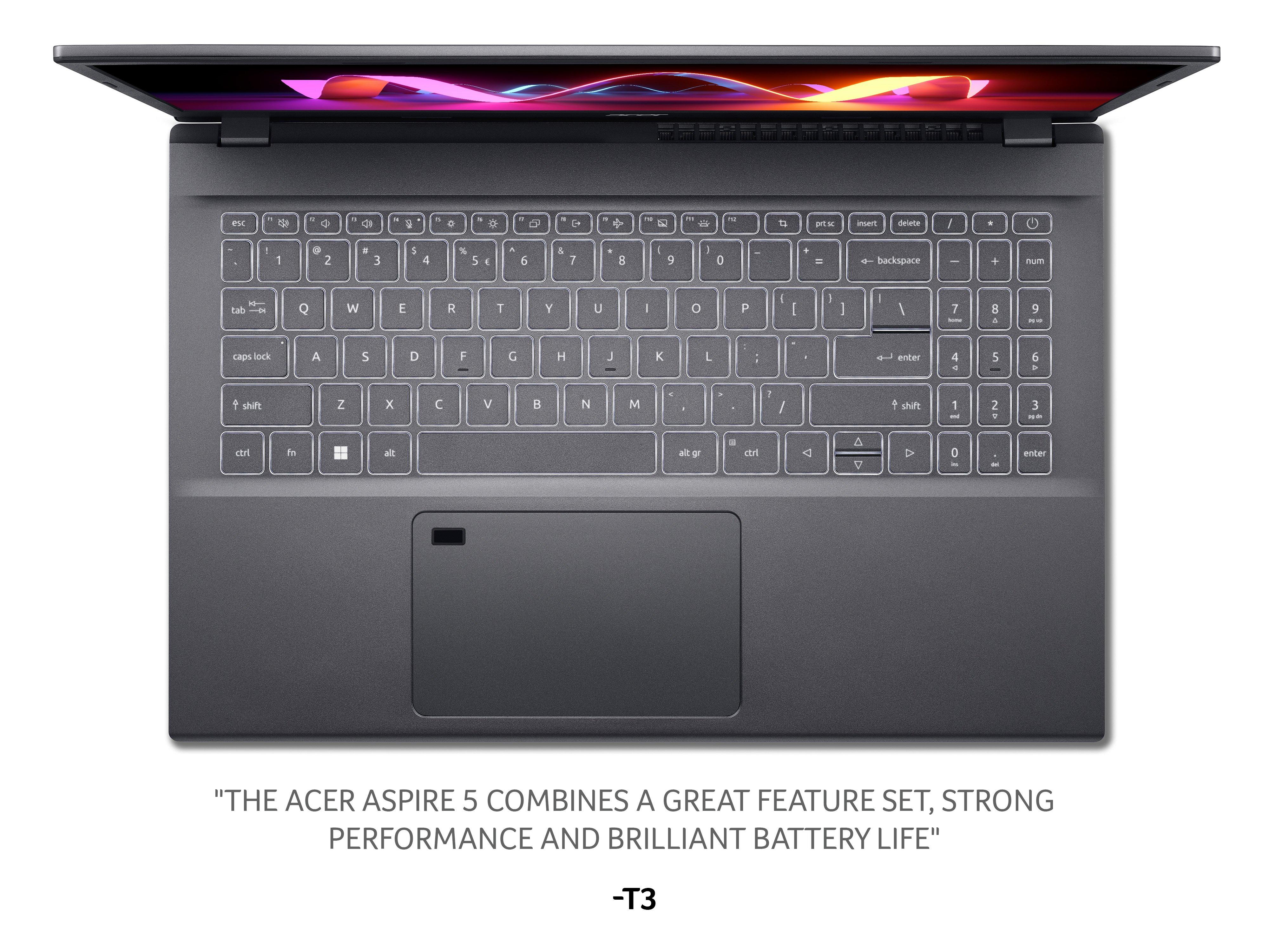 ACER Aspire 5 15.6" Laptop - AMD Ryzen&trade; 7 5825U - 16GB RAM - 1TB SSD - NX.K86EK.004 thumbnail image