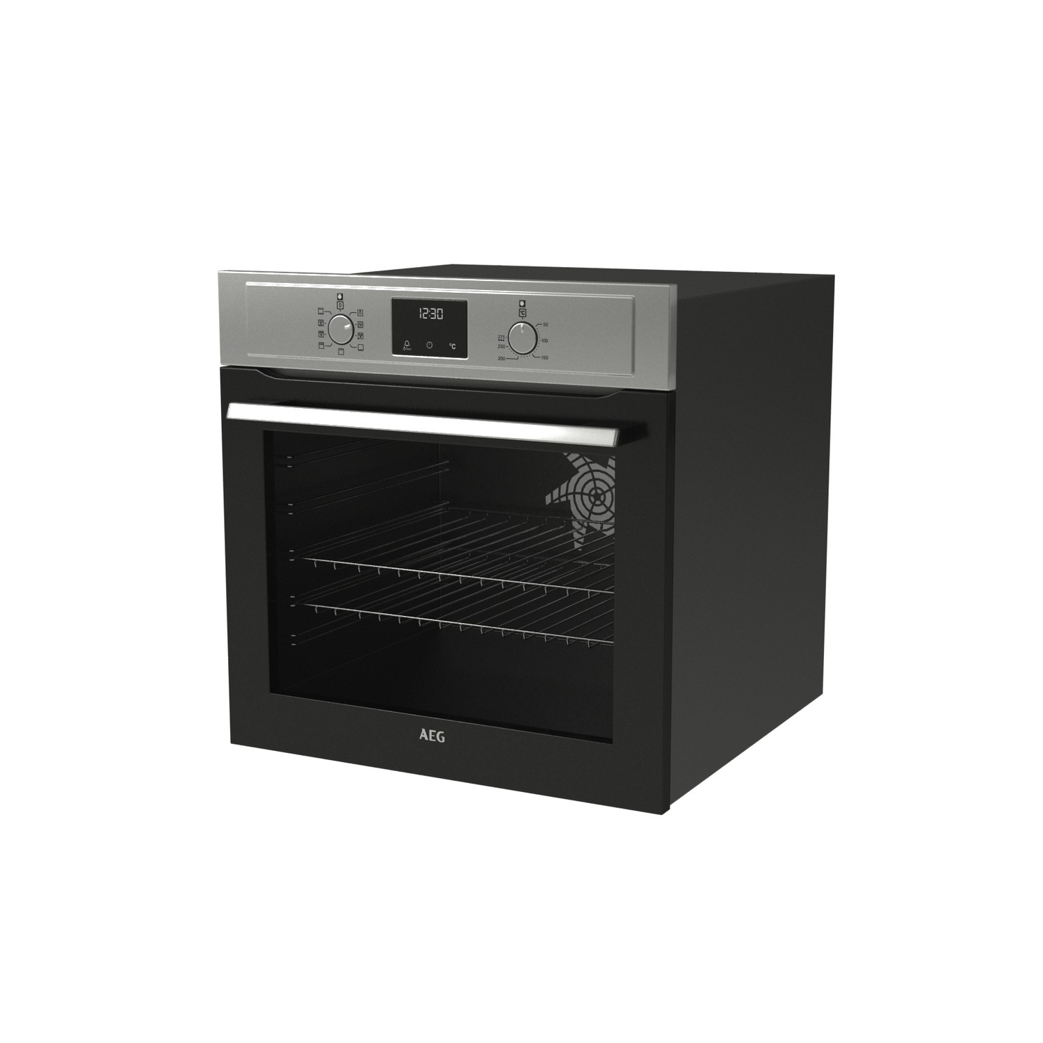 AEG BEX33501EM 59.4cm Built In Electric Single Oven - Stainless Steel thumbnail image