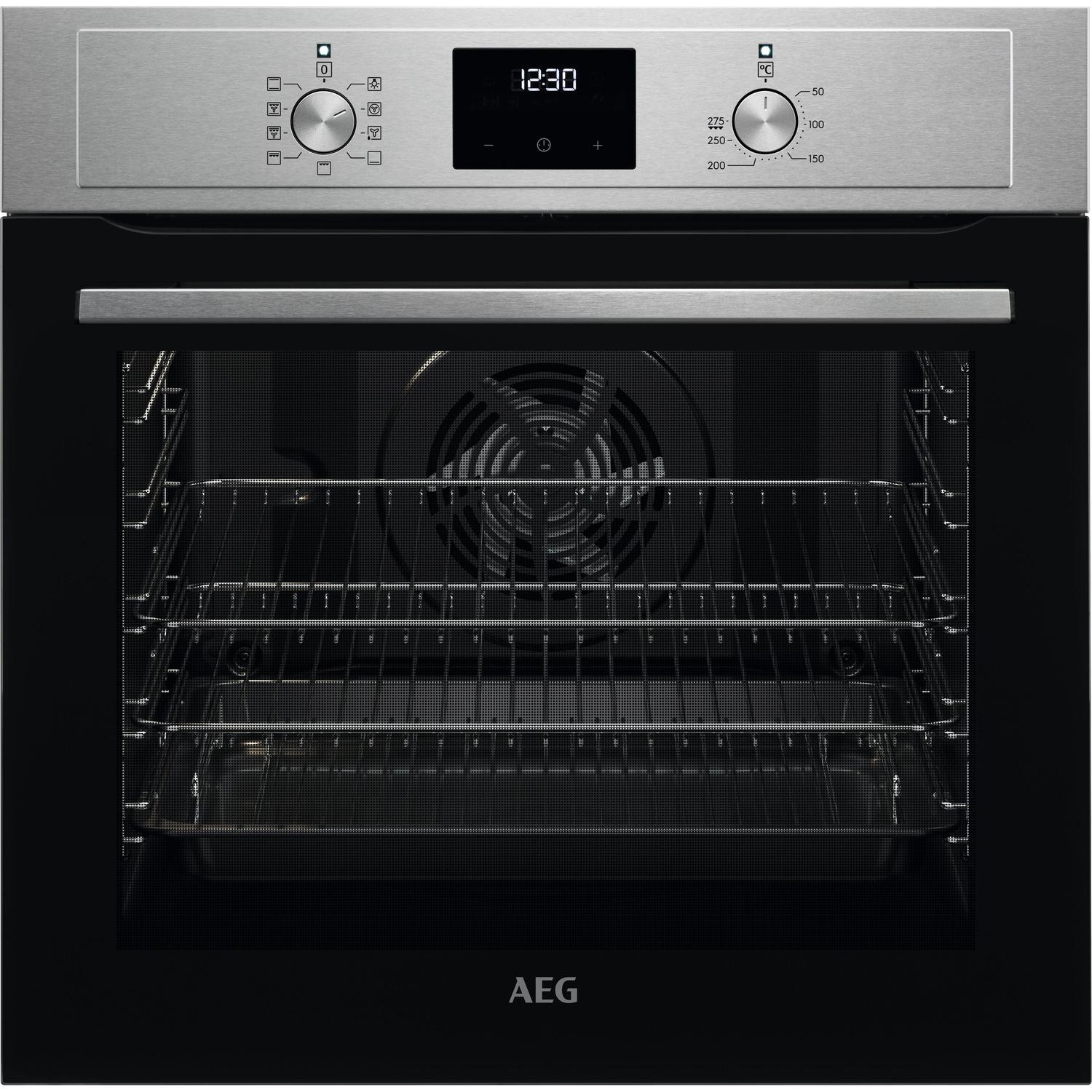 AEG BEX33501EM 59.4cm Built In Electric Single Oven - Stainless Steel thumbnail image