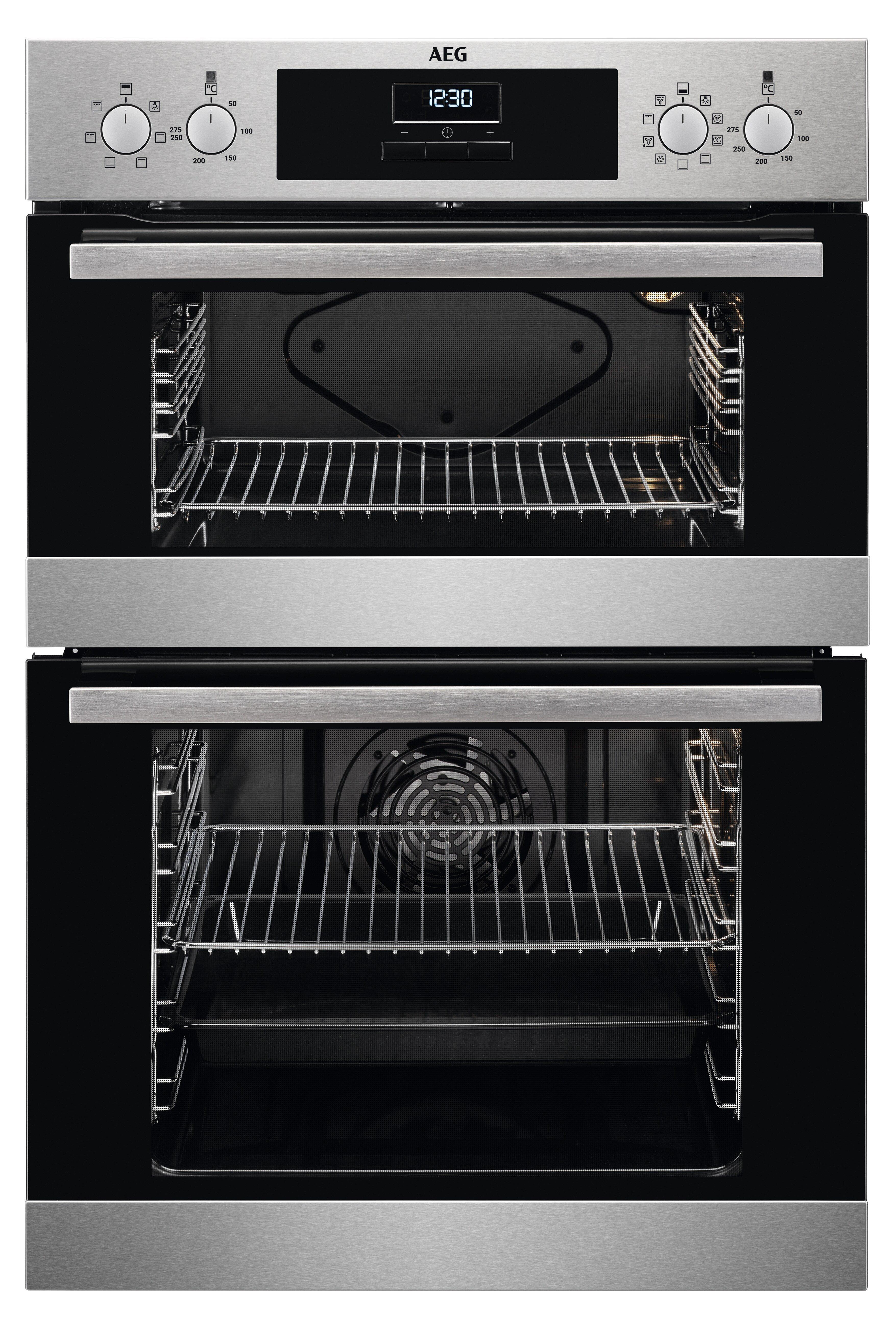 AEG DEX33111EM 59.4cm Built In Electric Double Oven - Stainless thumbnail image