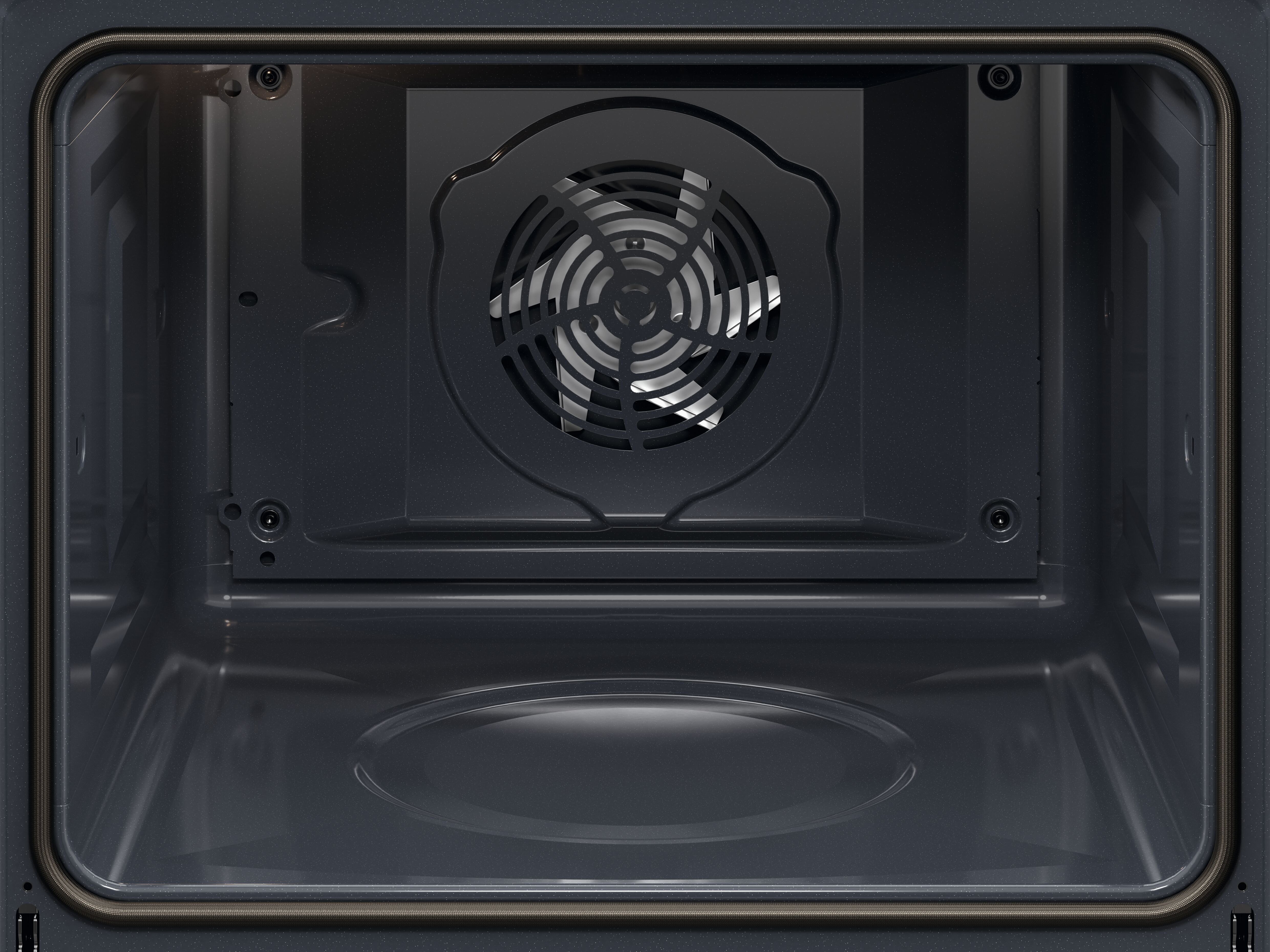 AEG GR6PB52FSB 59.6cm Built In Electric Single Oven - Gloss Black with Steel Trim thumbnail image