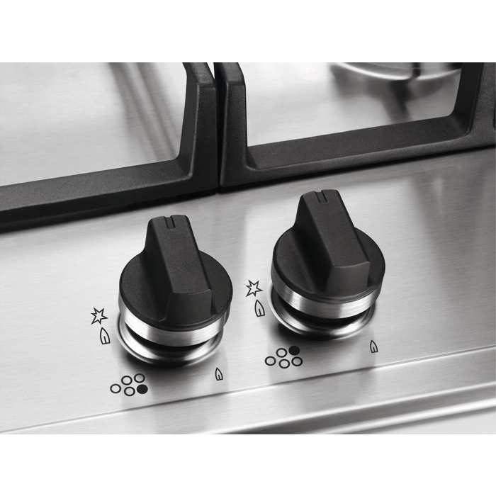 AEG HGB75420YM 75cm Gas Hob - Stainless Steel thumbnail image