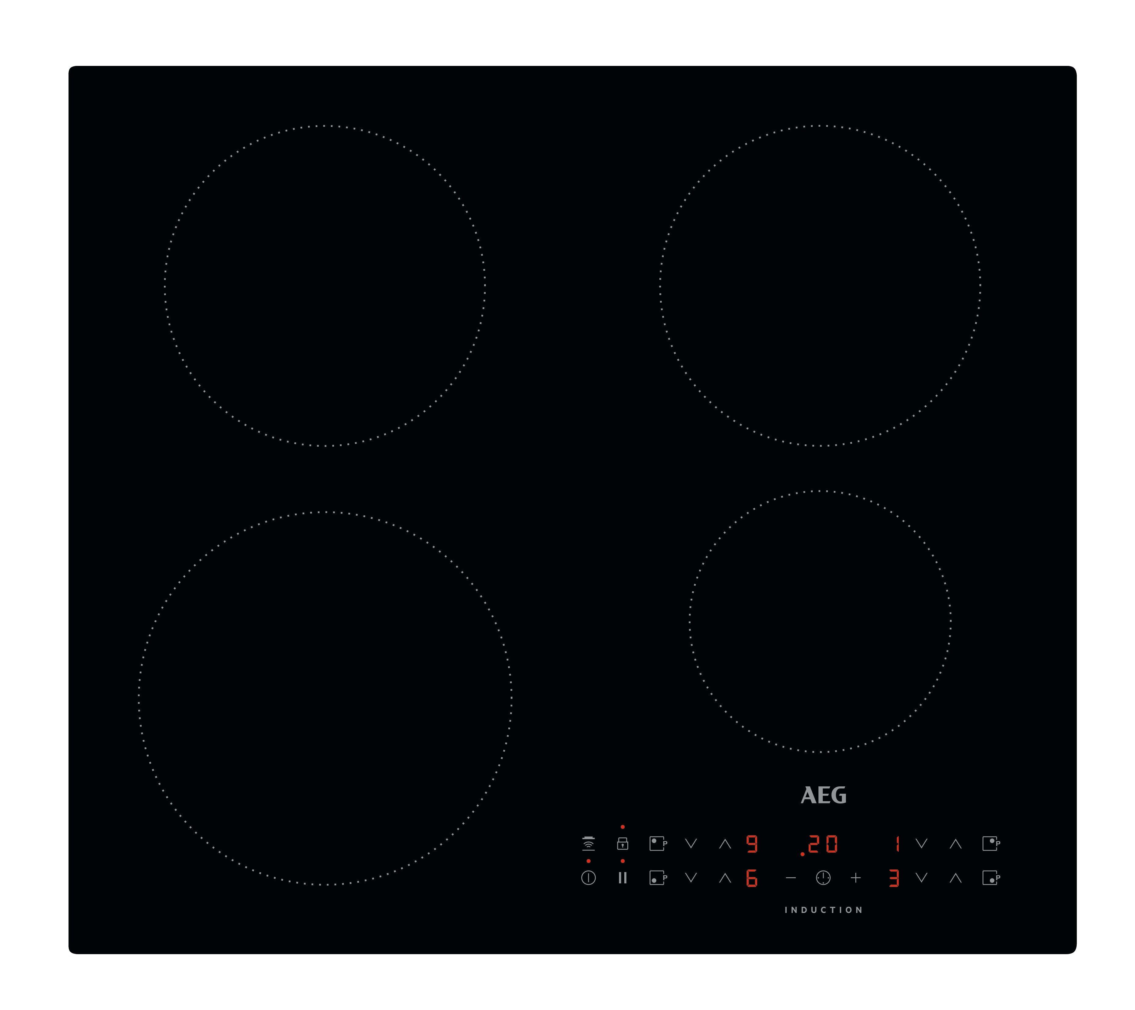 AEG IKX64301CB 59cm Induction Hob - Black thumbnail image