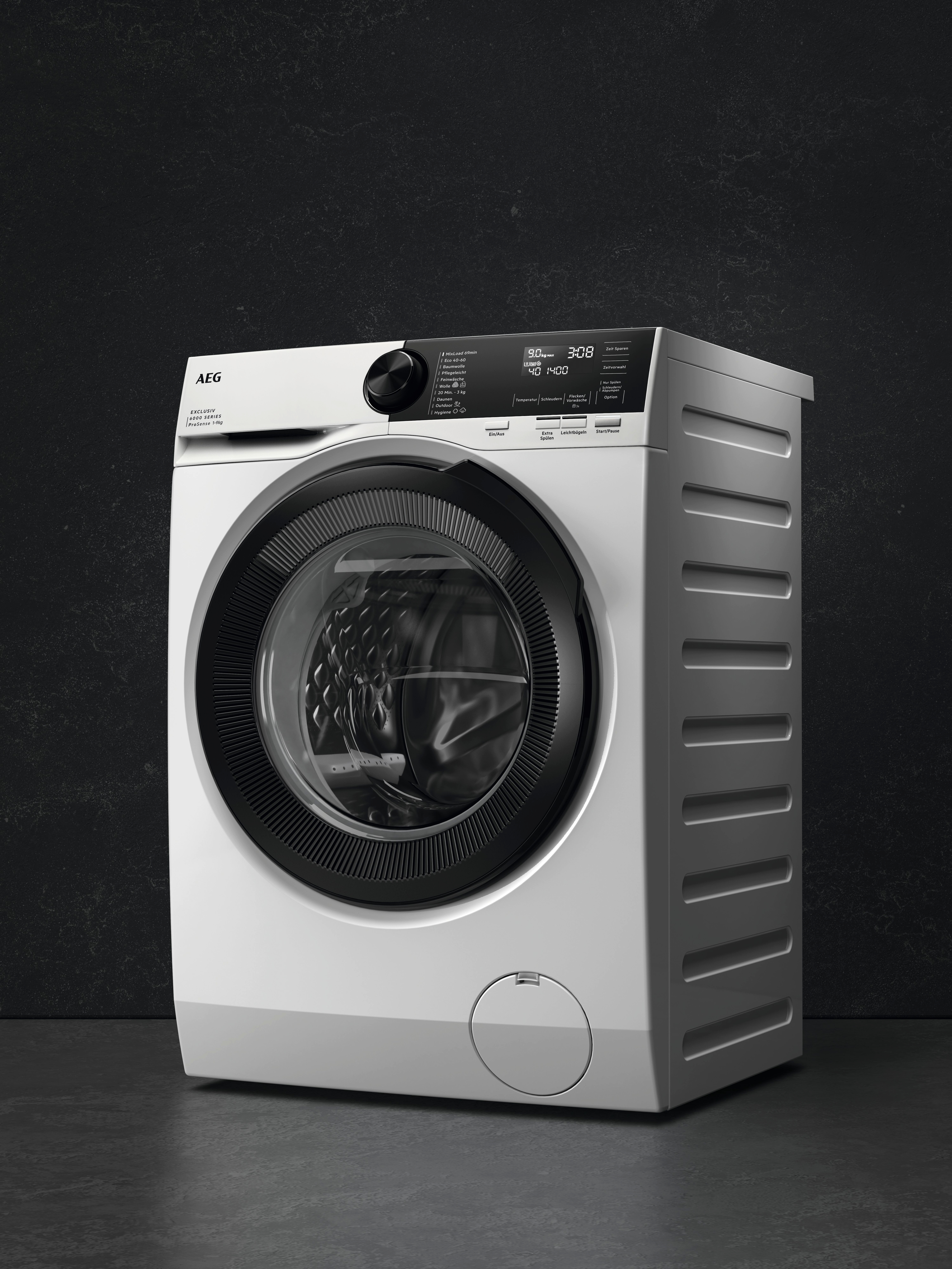 AEG LFR62144B 10kg  1400 Spin Washing Machine - White thumbnail image