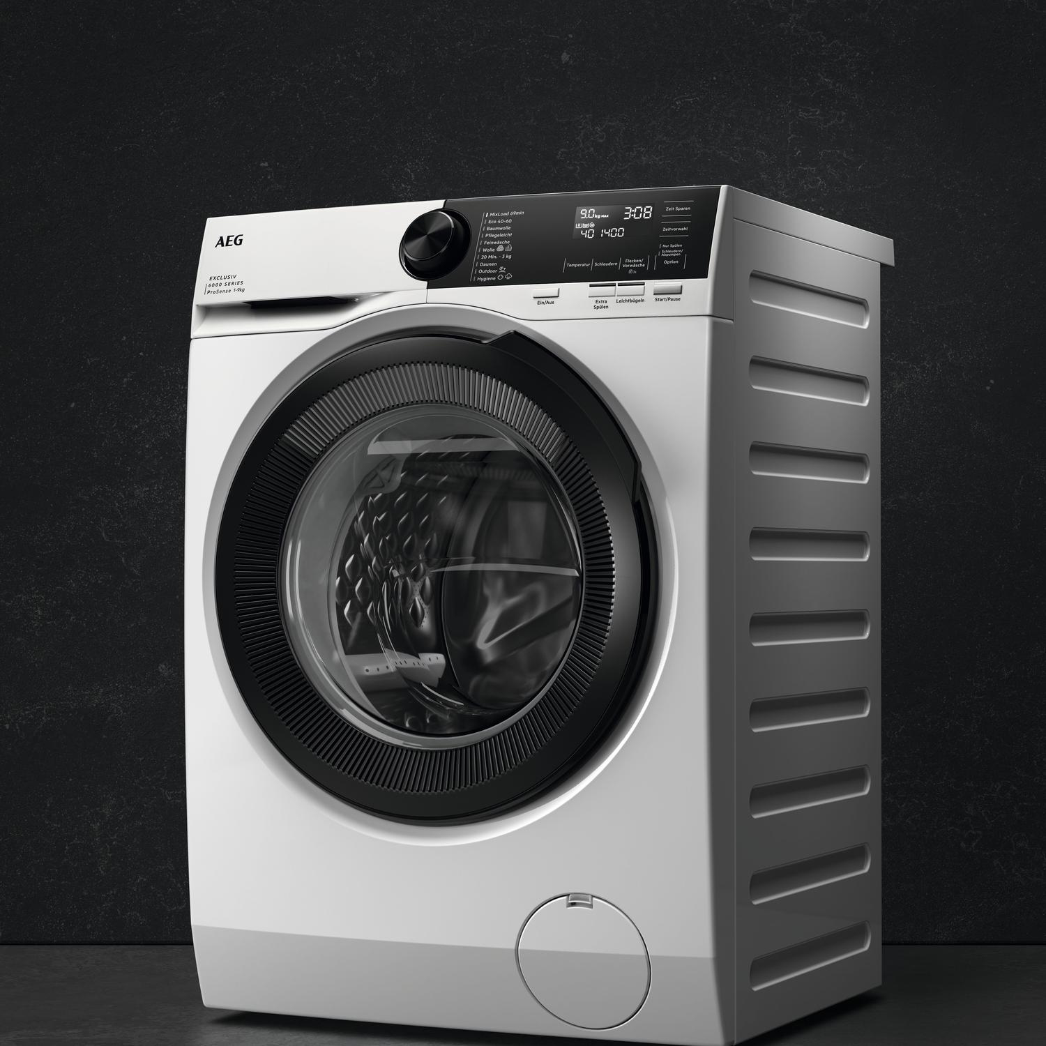 AEG LFR62944B 9kg 1400 Spin Washing Machine - White thumbnail image