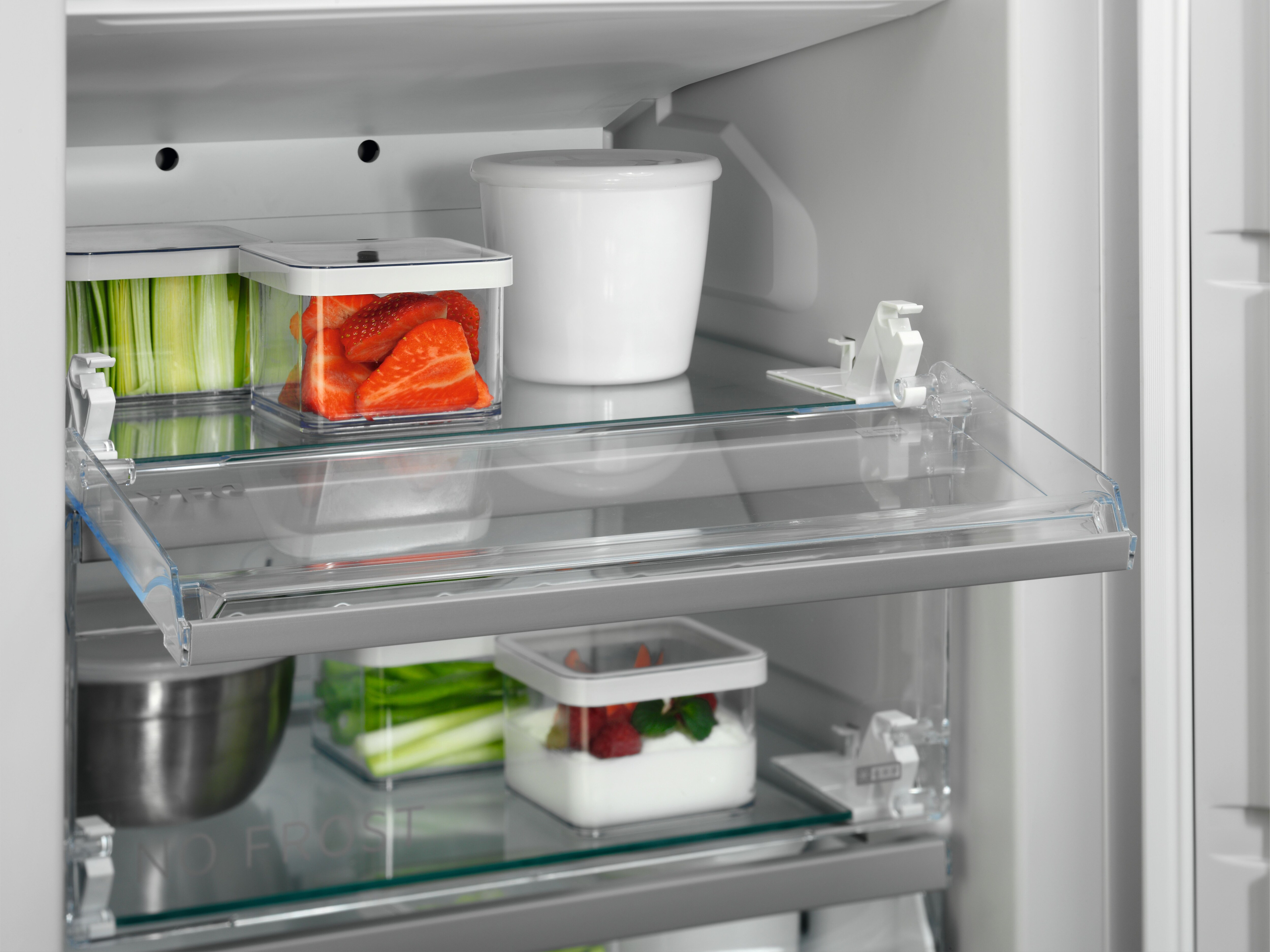 AEG NAB7N181EC Fully Integrated Upright No Frost Freezer - Fixed Hinge thumbnail image