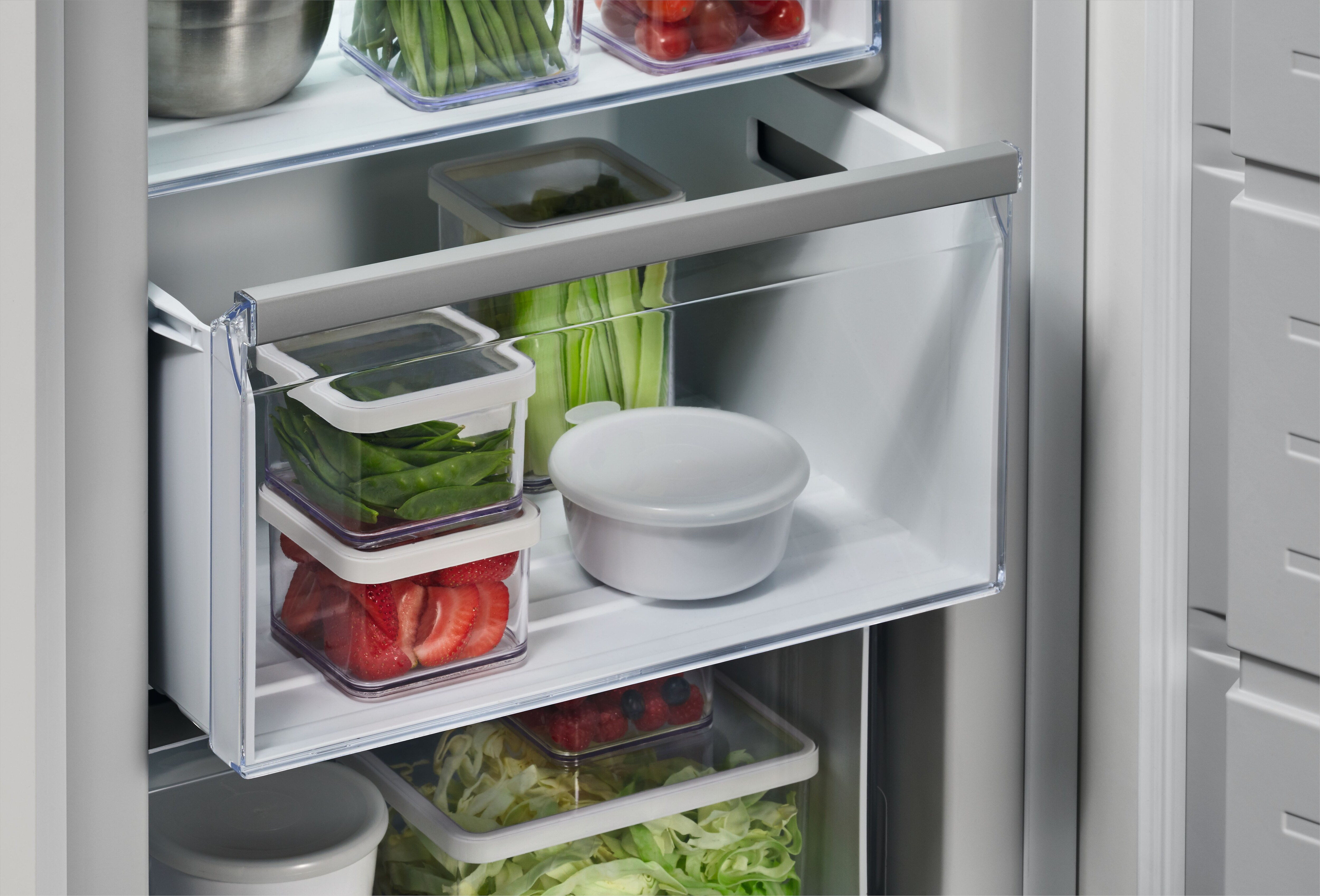 AEG NAB7N181EC Fully Integrated Upright No Frost Freezer - Fixed Hinge thumbnail image