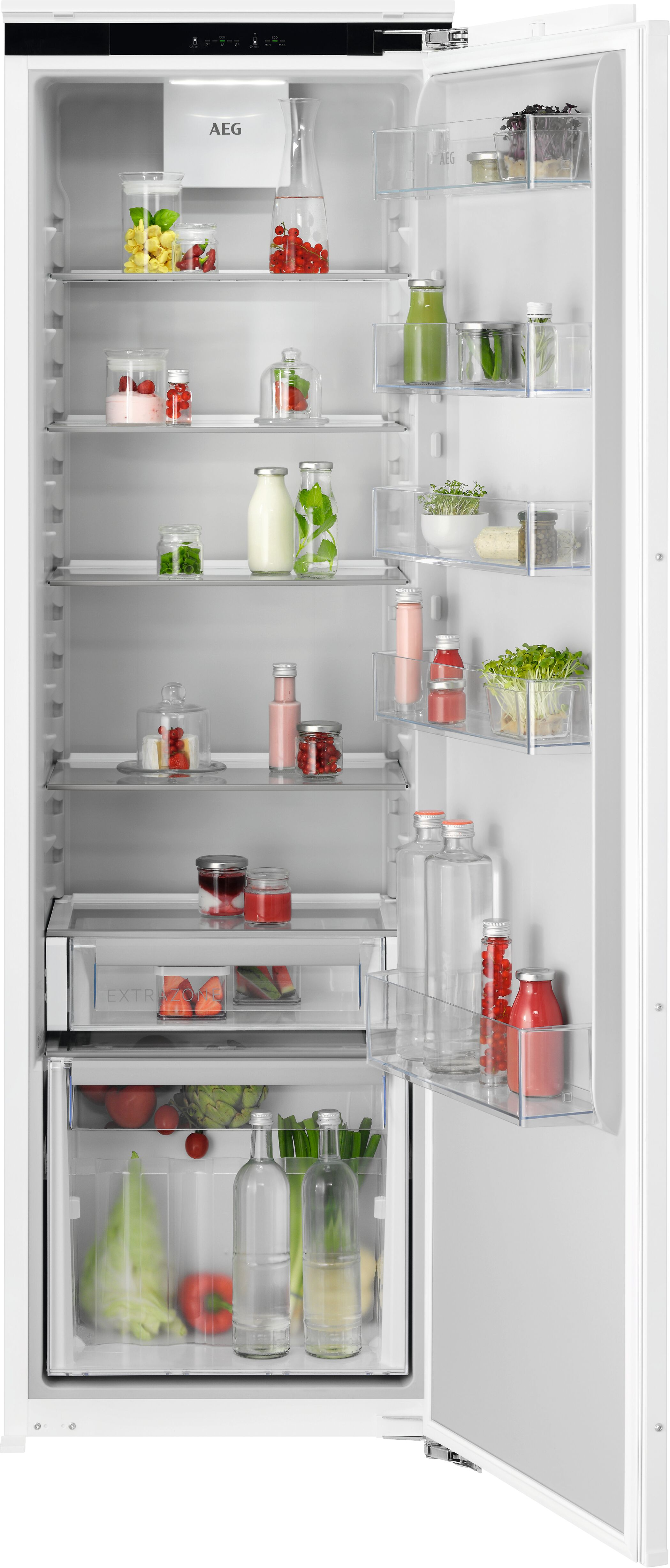 AEG NSK6D181EC Fully Integrated Larder Fridge - Fixed Hinge thumbnail image