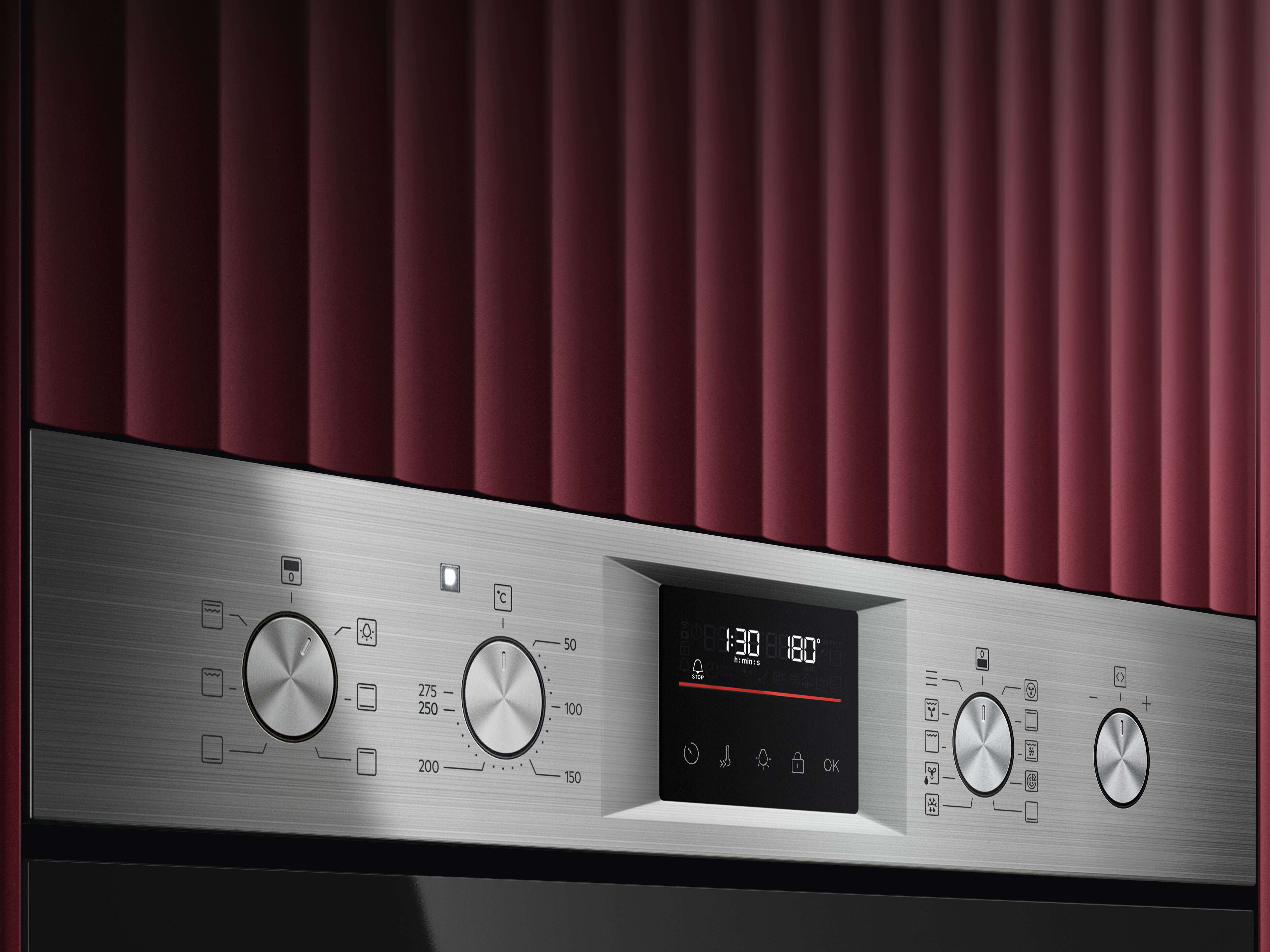 AEG OU5CP40M 59.4cm Double Electric Oven - Stainless Steel thumbnail image