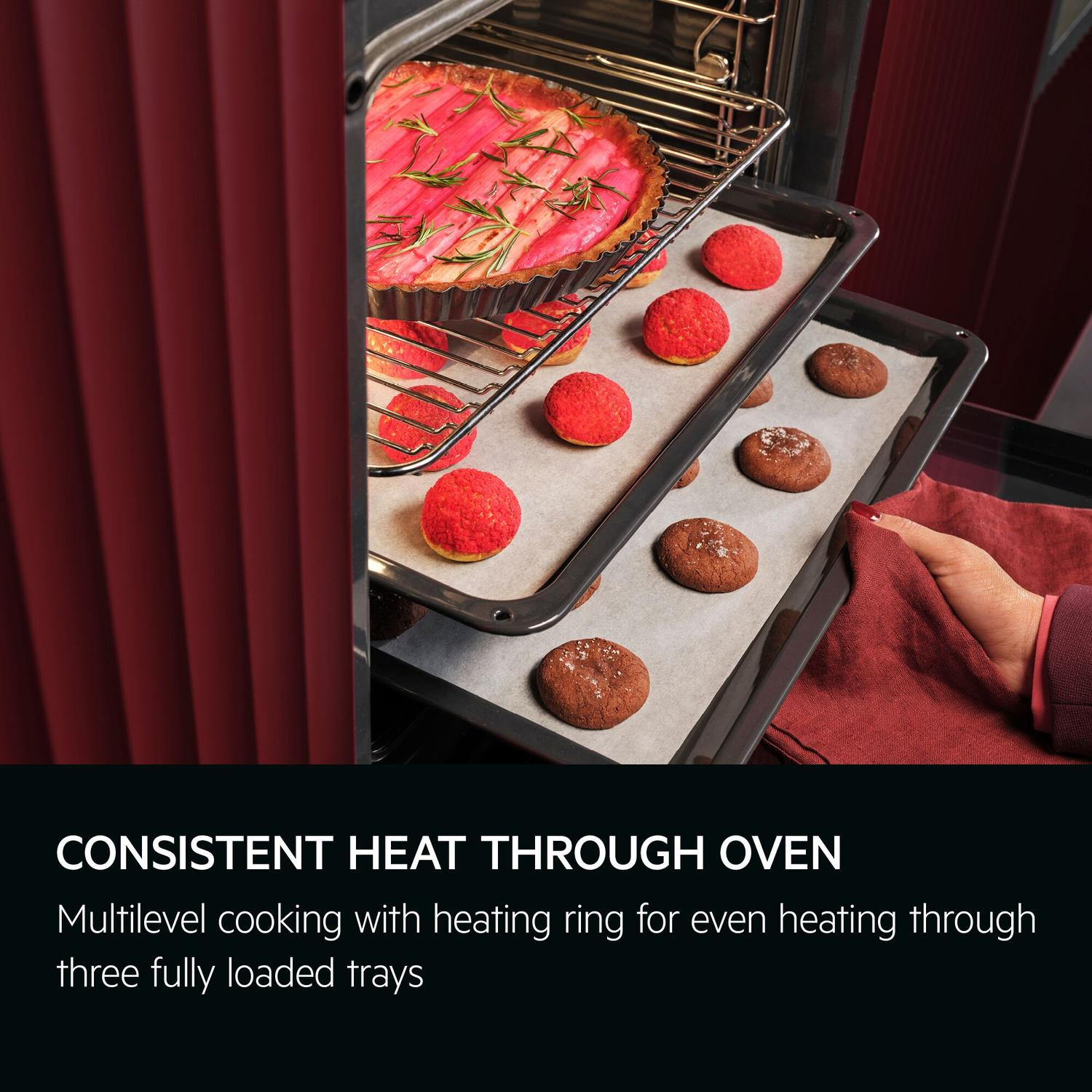AEG OU5PB40XK 59.6cm Built In Electric Single Oven - Black thumbnail image