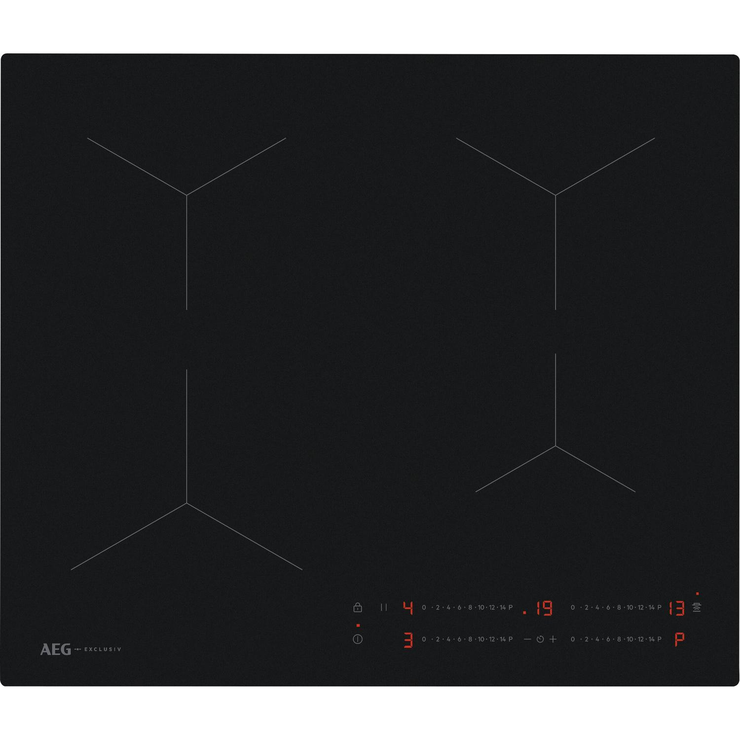 AEG Exclusiv Line SO64IA0BIT 58cm Induction Hob - Black thumbnail image