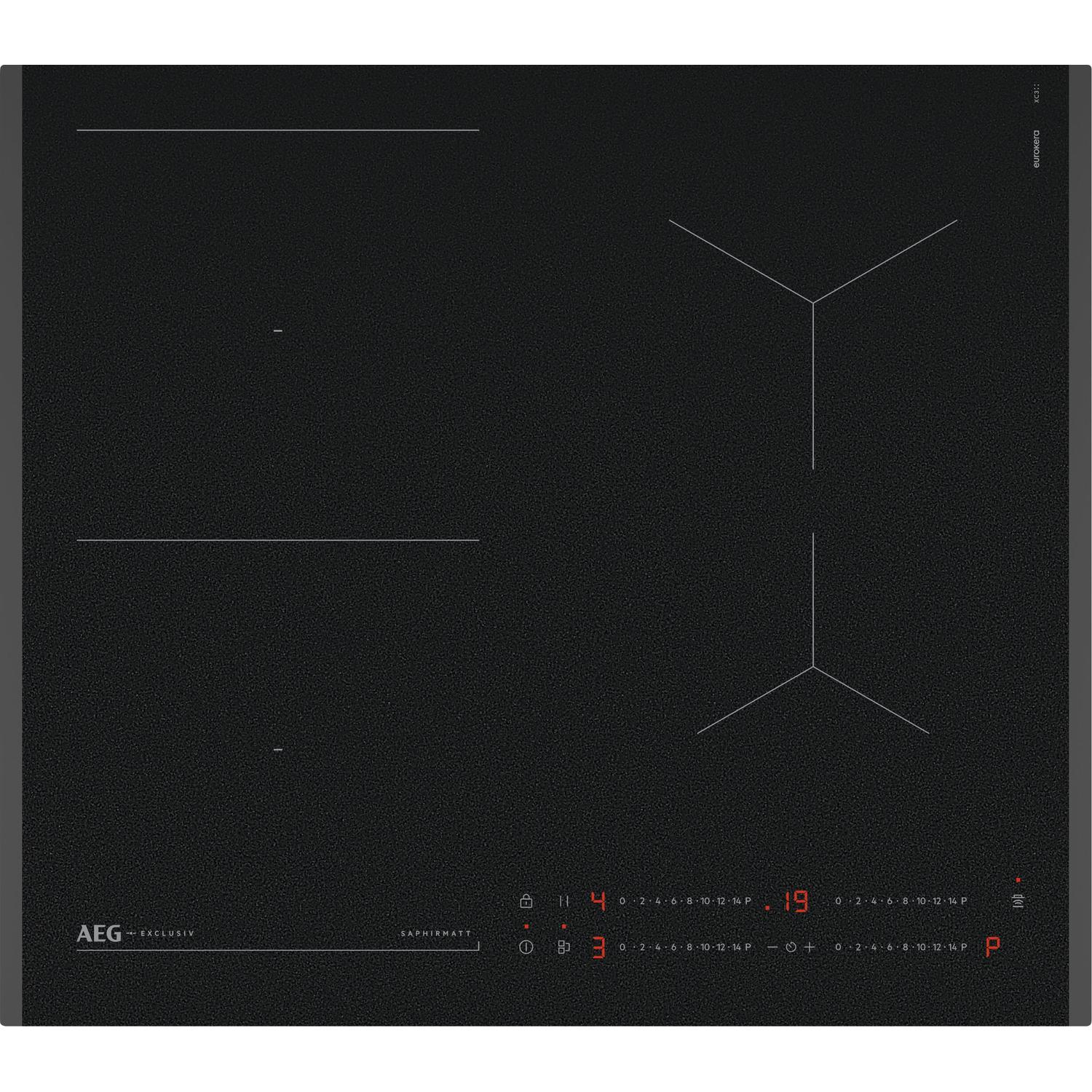 AEG Exclusiv Line SO64IB0BFZ 59cm Induction Hob - Black thumbnail image
