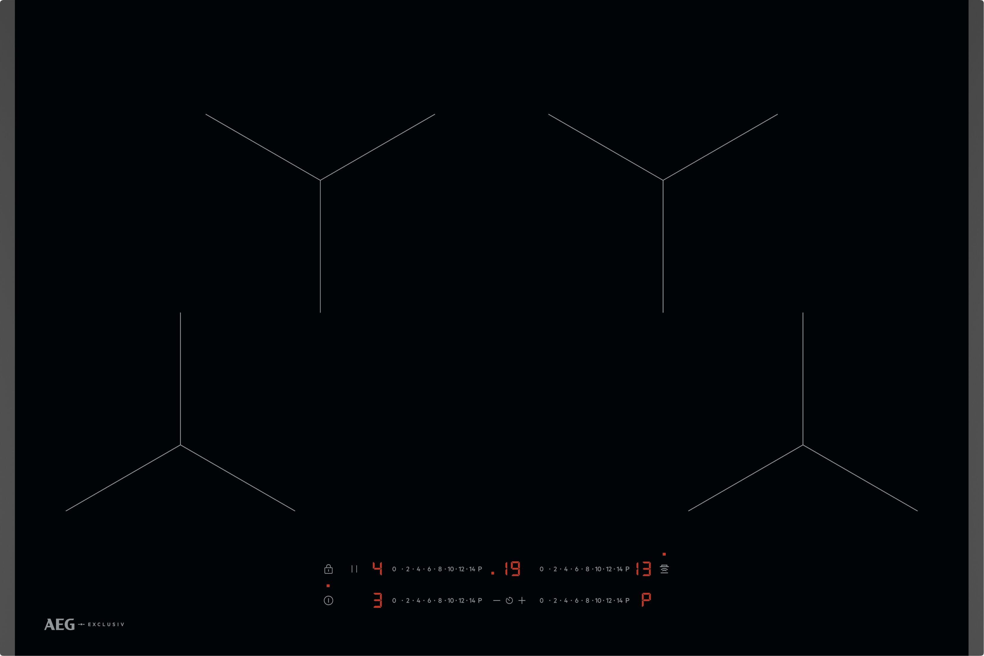 AEG SO84IA00FB 78cm Induction Hob - Black thumbnail image