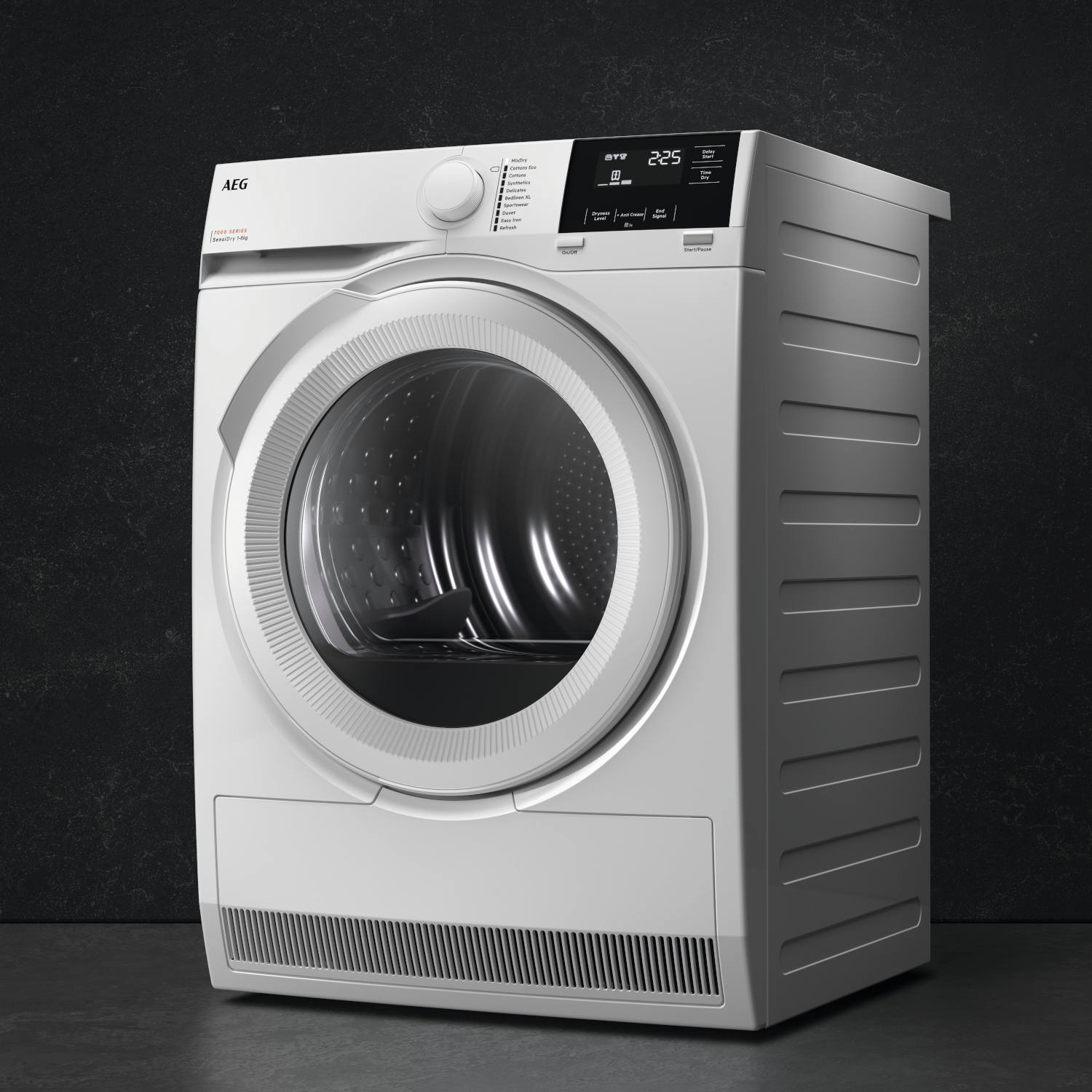 AEG TR718L2B 8kg Heat Pump Tumble Dryer - White thumbnail image