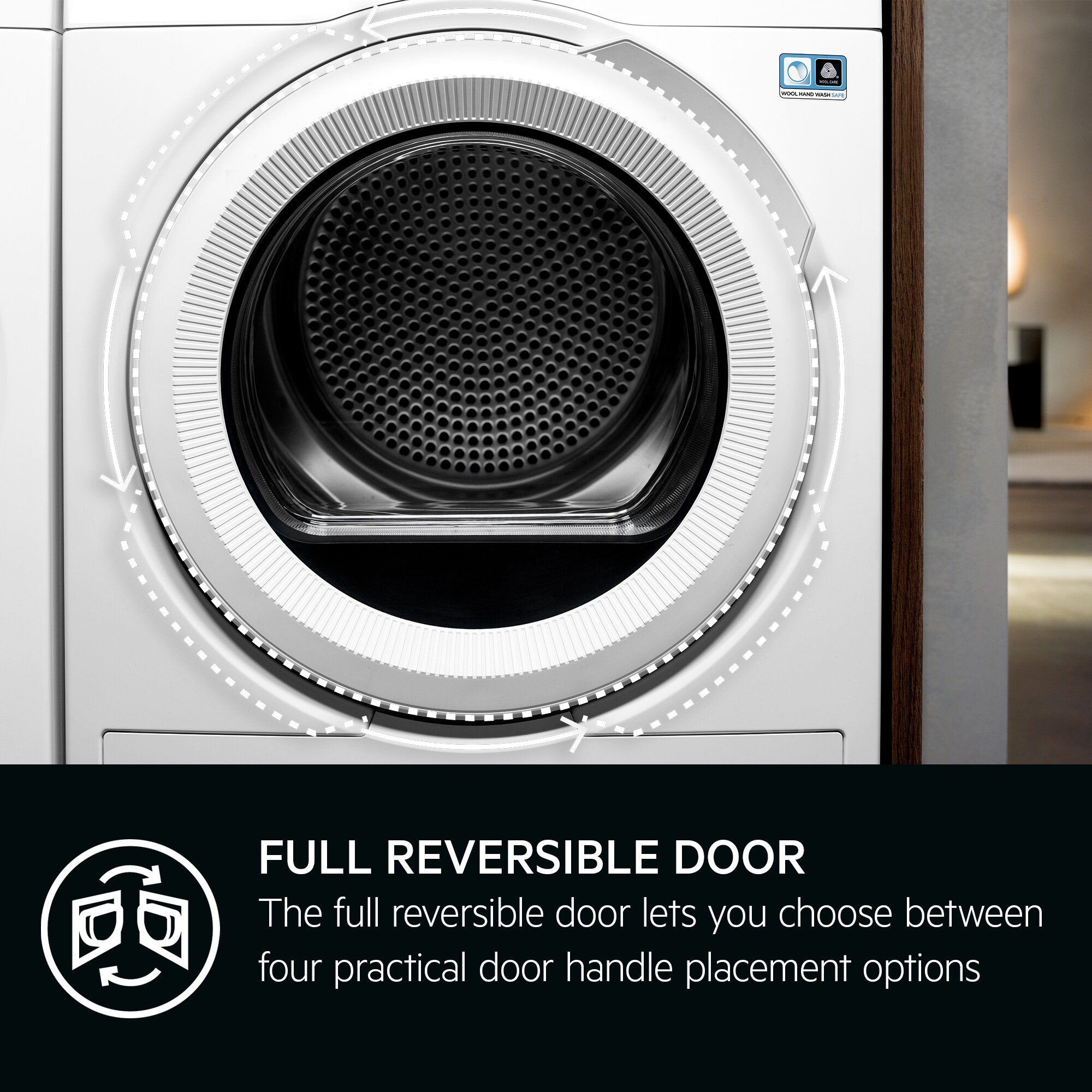 AEG TR728CT4B 8kg Heat Pump Tumble Dryer - White thumbnail image