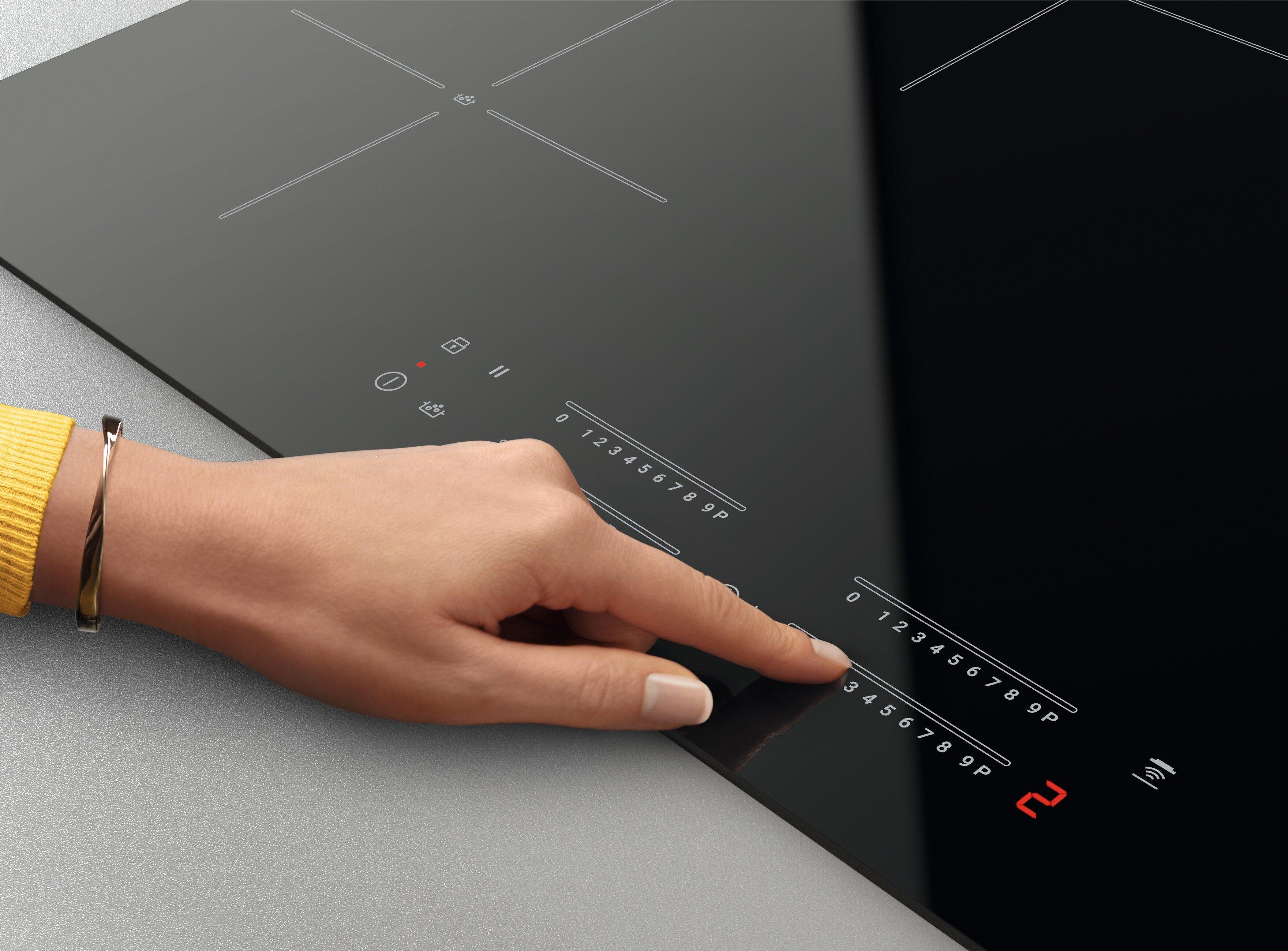 Zanussi ZIFN644K 59cm Induction Hob - Black thumbnail image